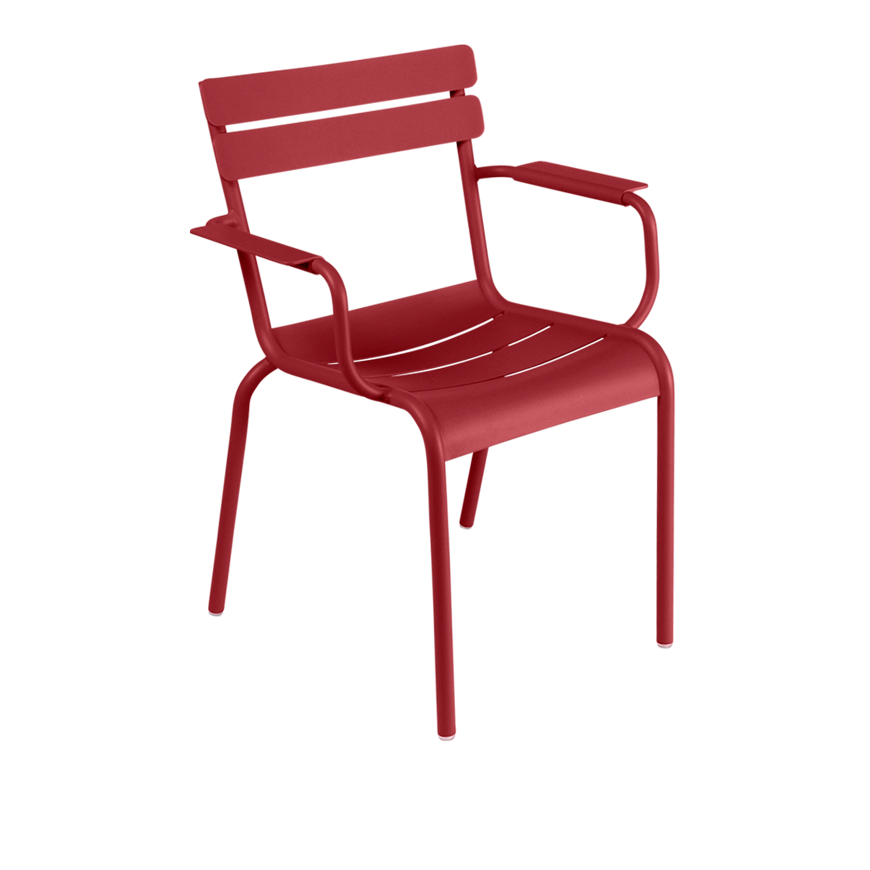 Fermob - Luxembourg Armchair Chili 43 - Matstolar utomhus - Frédéric Sofia | Utemöbler - Utestolar - Matstolar Utomhus | Möbelexperten