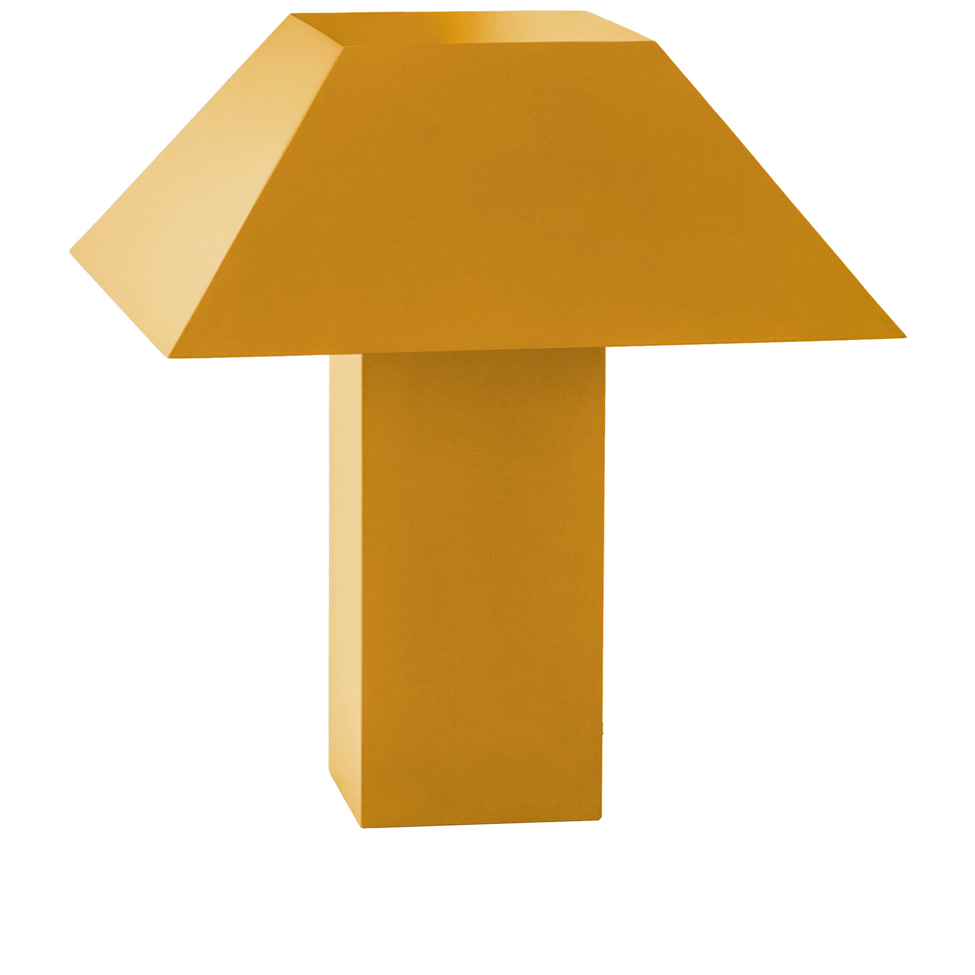 no ga - lamp 53 bordslampa senap - bordslampor - axel wannberg - orange