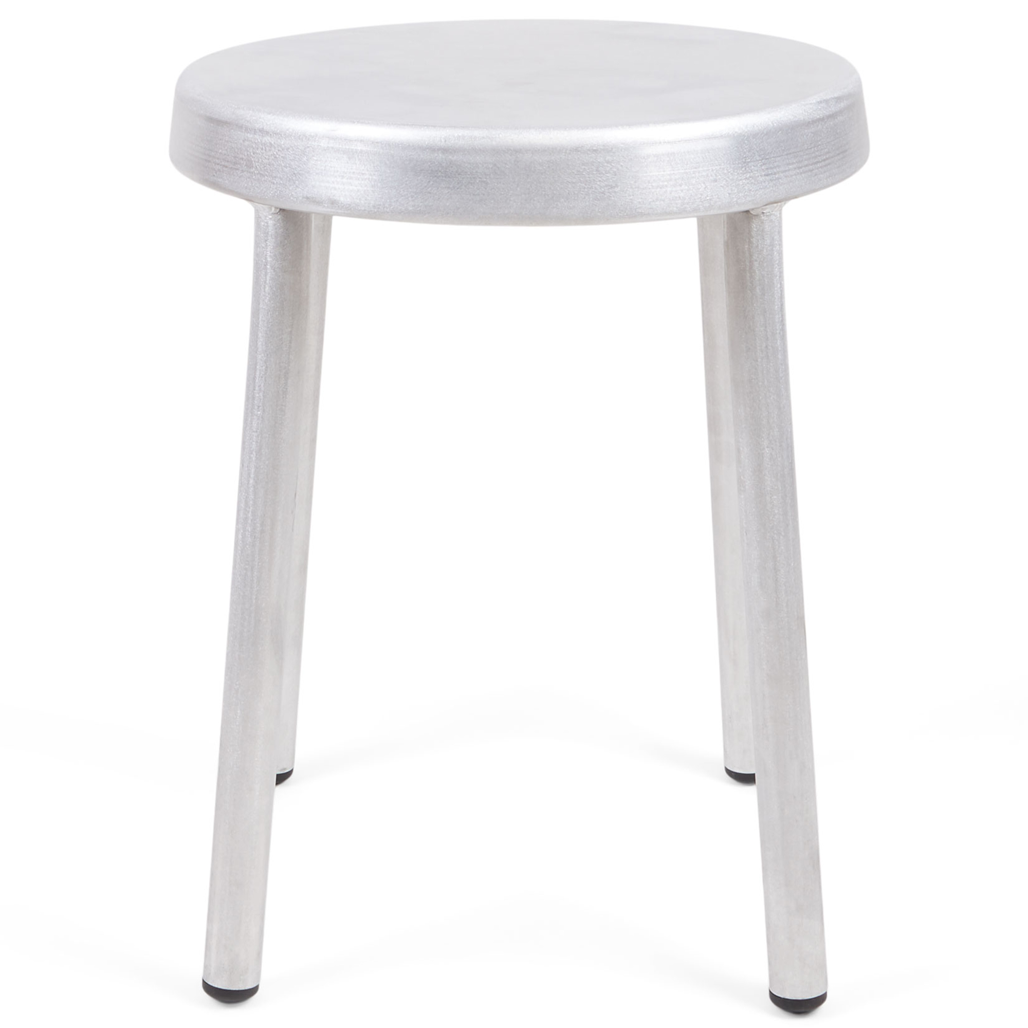 Frama - Tasca sittpall aluminium - Pallar - Pedro Sottomayor - Silver - Metall | Möbler - Stolar Och Pallar - Pallar | Möbelexperten