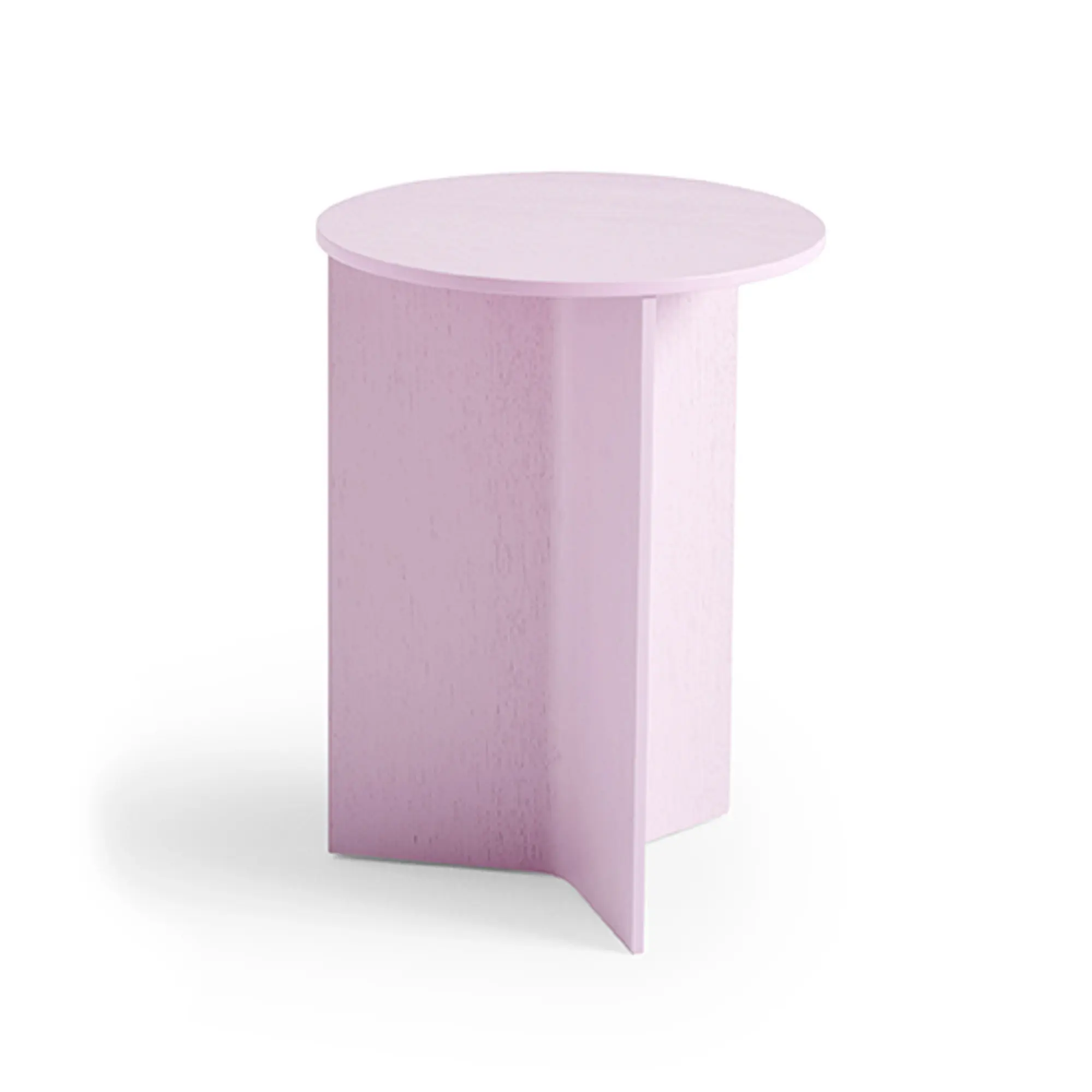 Slit soffbord Round High