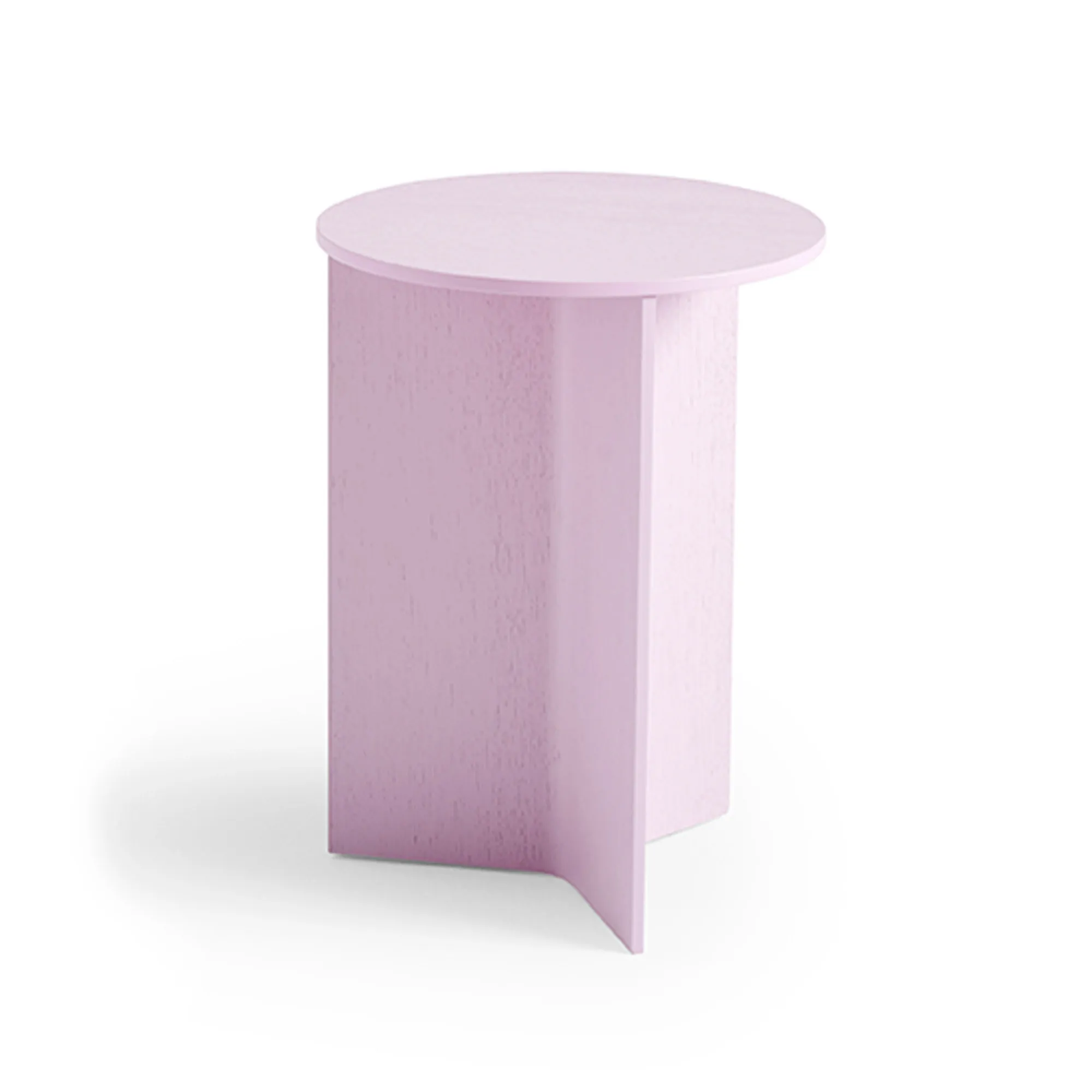 Slit soffbord Round High