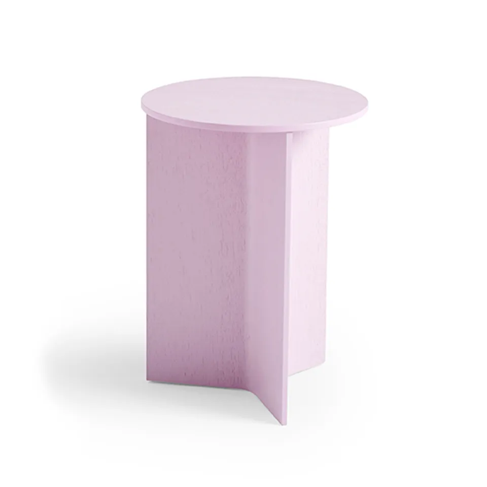 Slit soffbord Round High