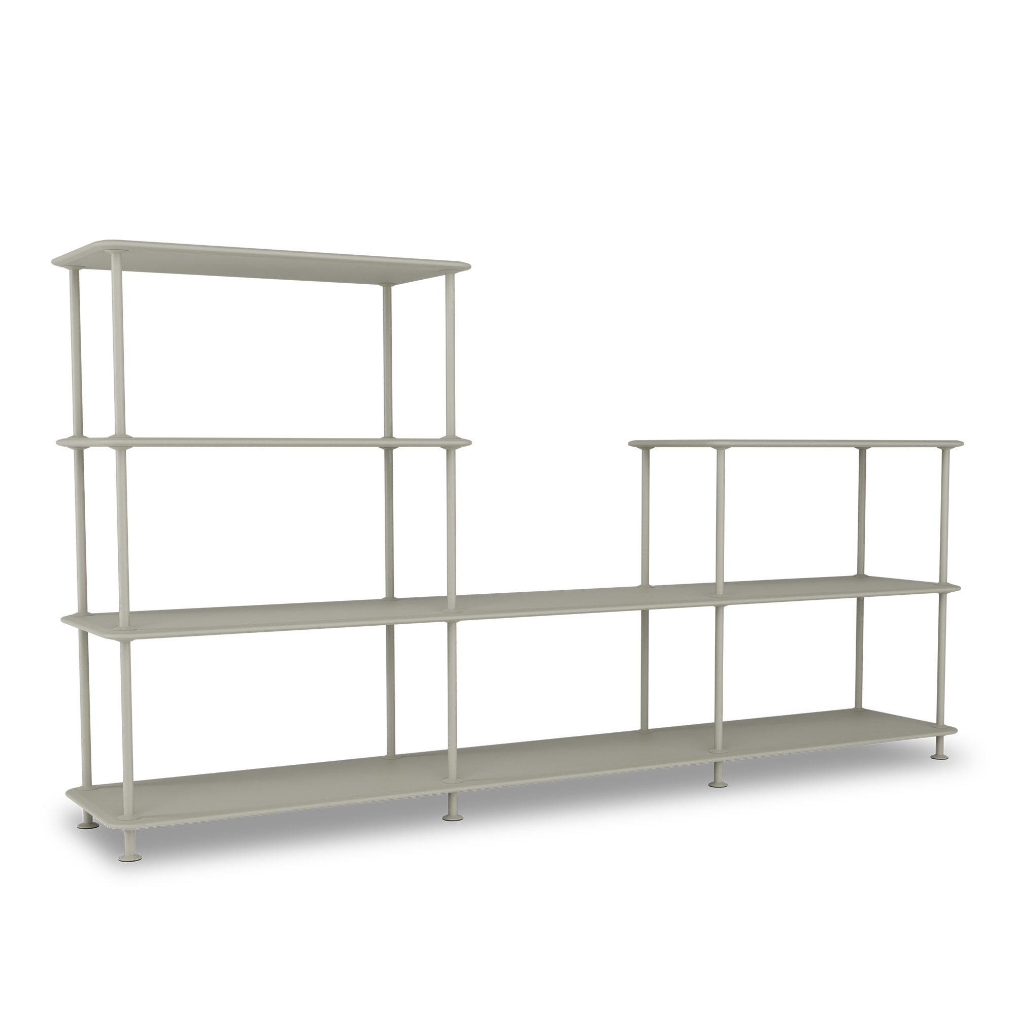 montana - montana free 312000 225-fennelstructure 144-fennel - hyllor & hyllsystem - jakob wagner - grå - metall/trä