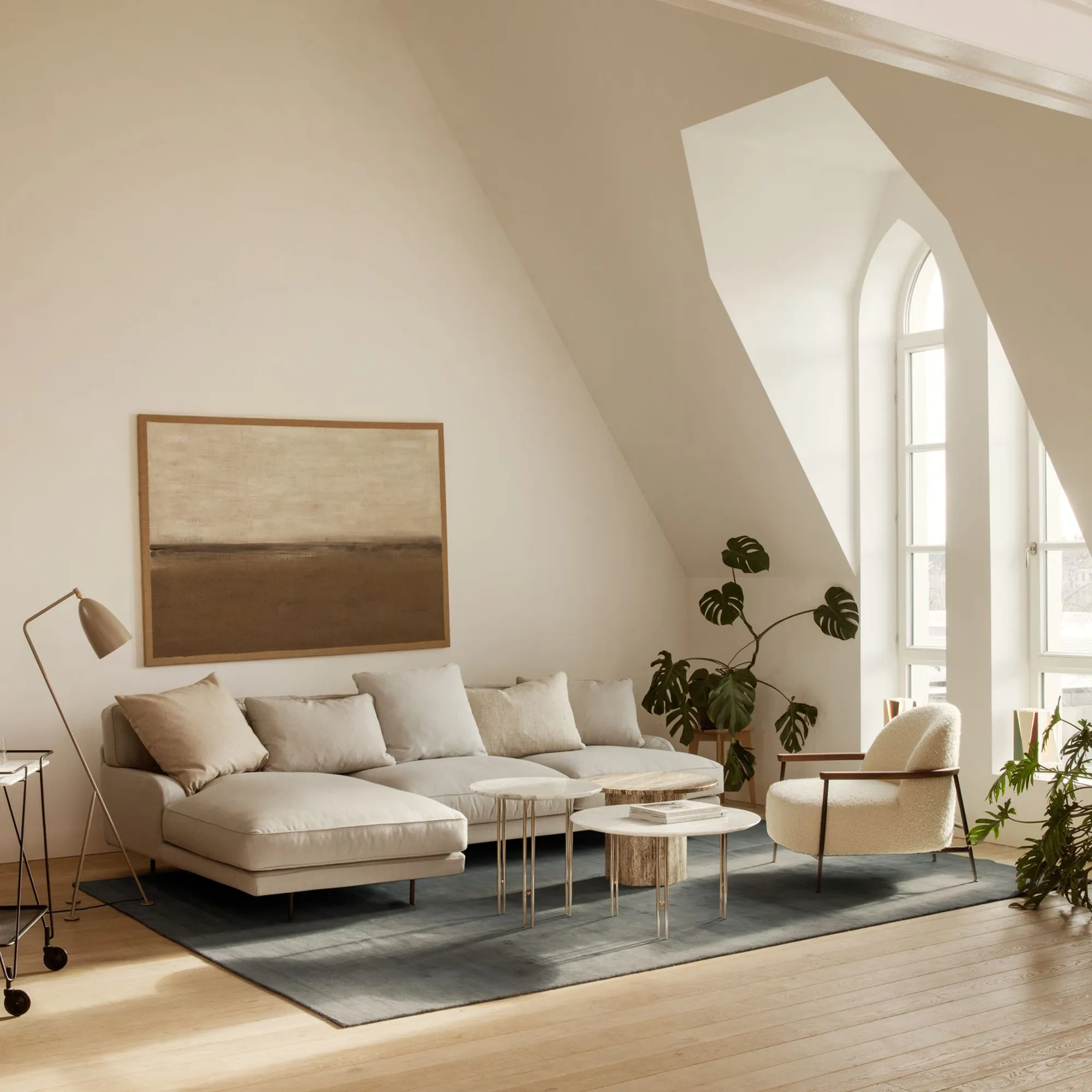 IOI soffbord 50 cm svart