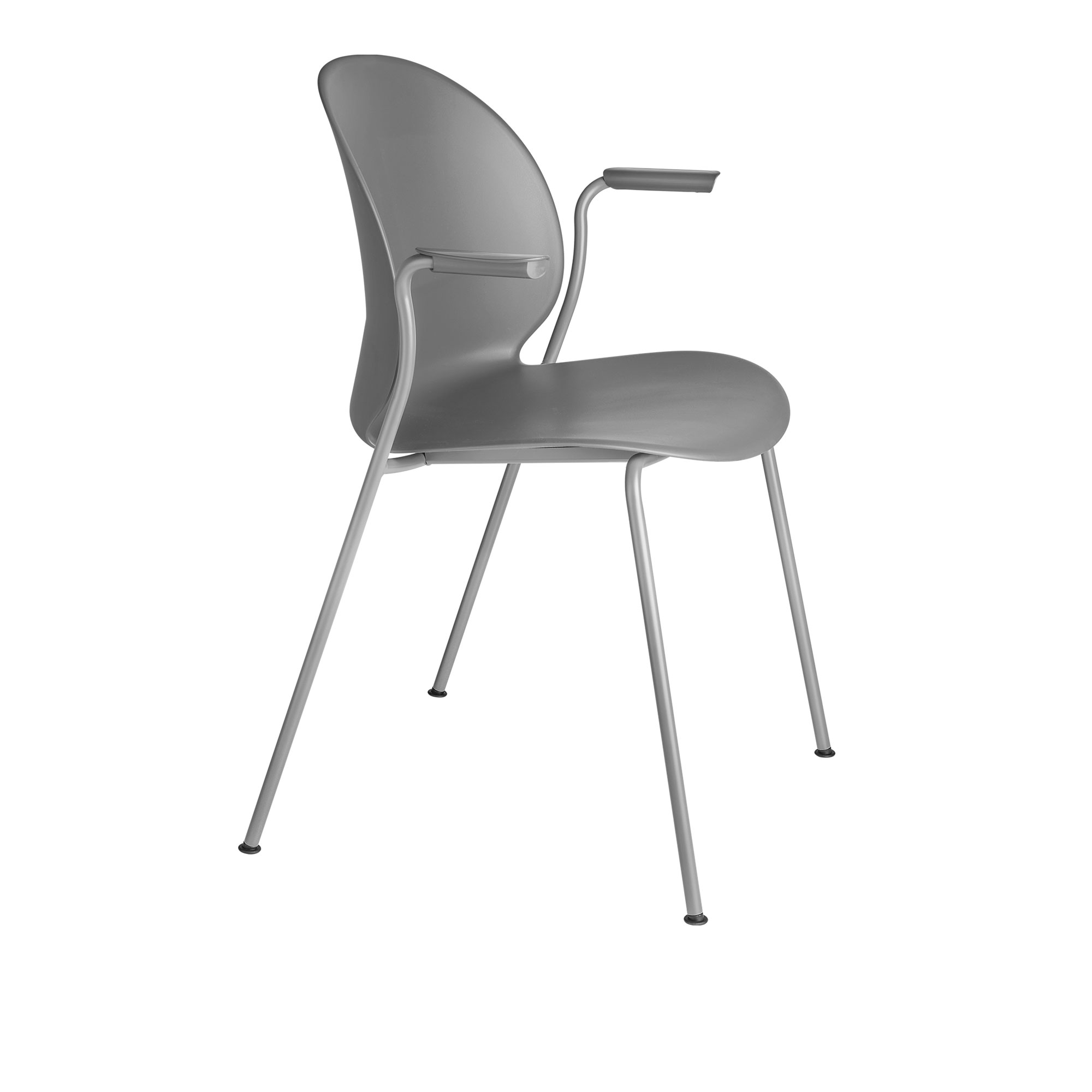 Fritz Hansen - N02-11 Recycle Grey - Matstolar - Nendo - Grå - Plast