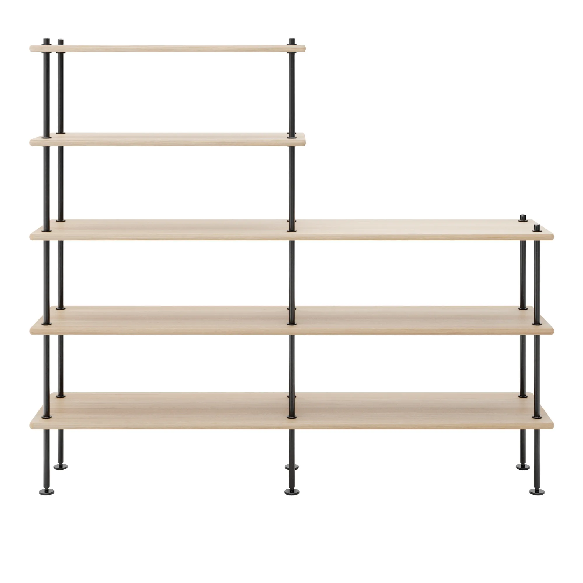 BM0253 hyllsystem 129 x 150 cm