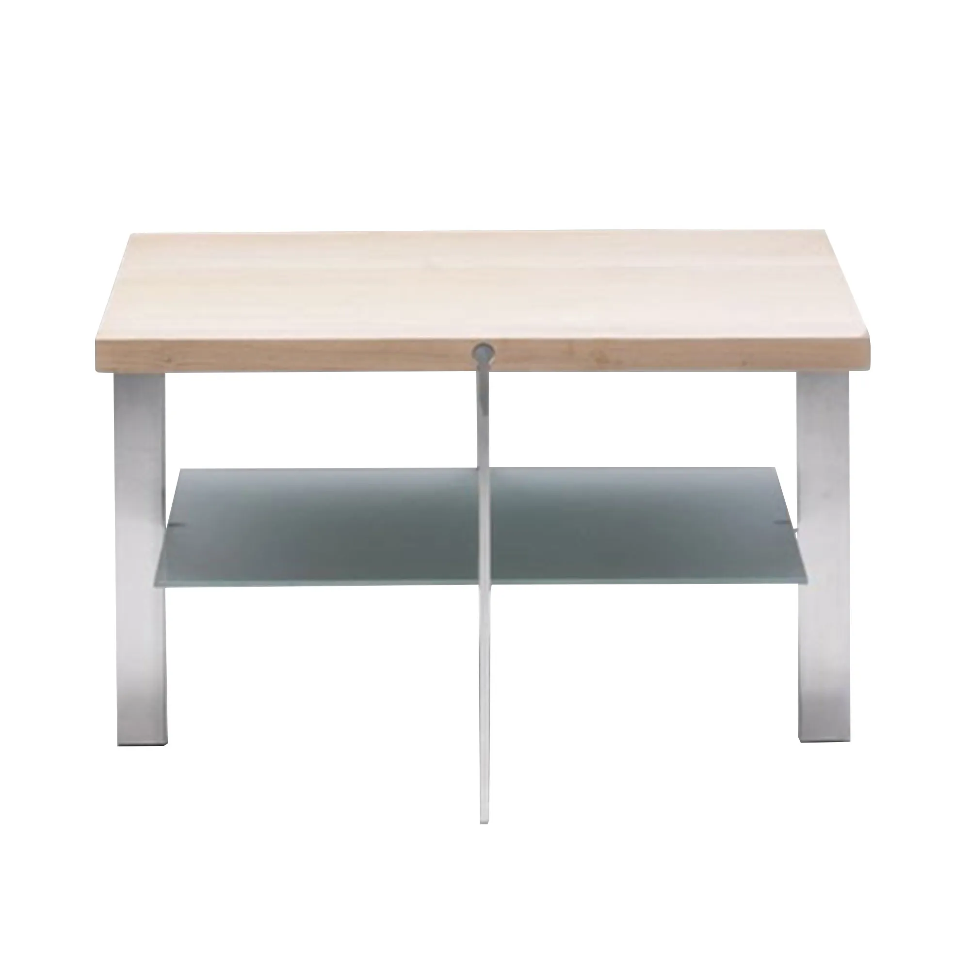 AK 922 Soffbord, Höjd 45 cm, Ben i rostfritt stål