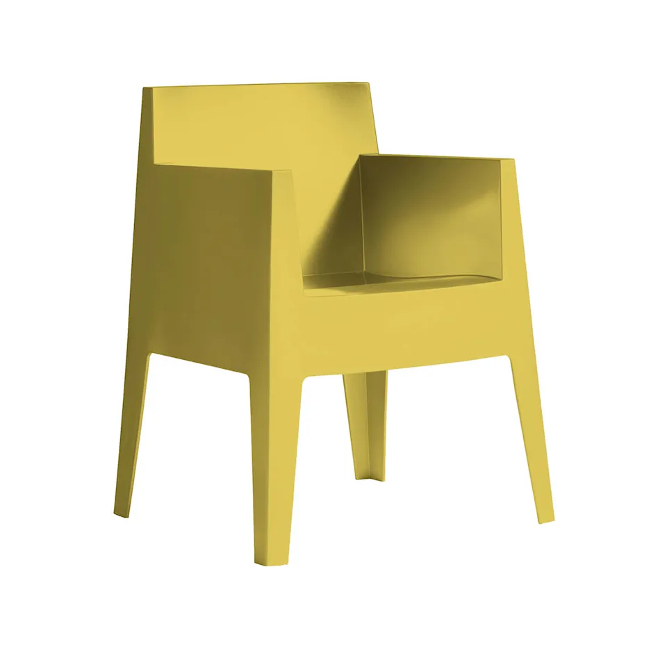TOY, Stackable Armchair - White