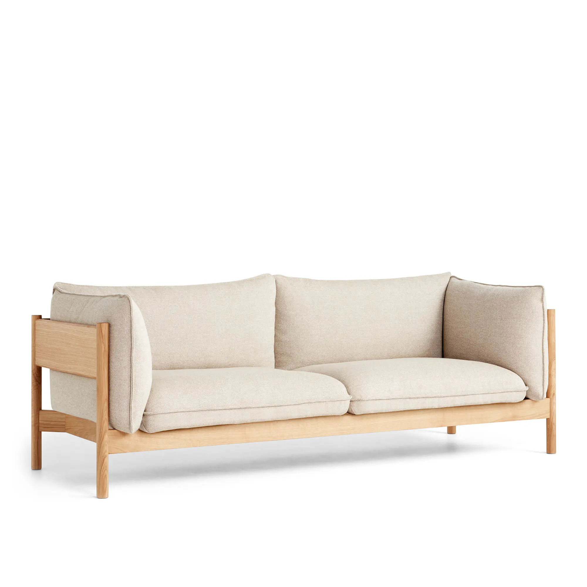 Arbour Eco 3-sitssoffa Oiled Waxed Oak