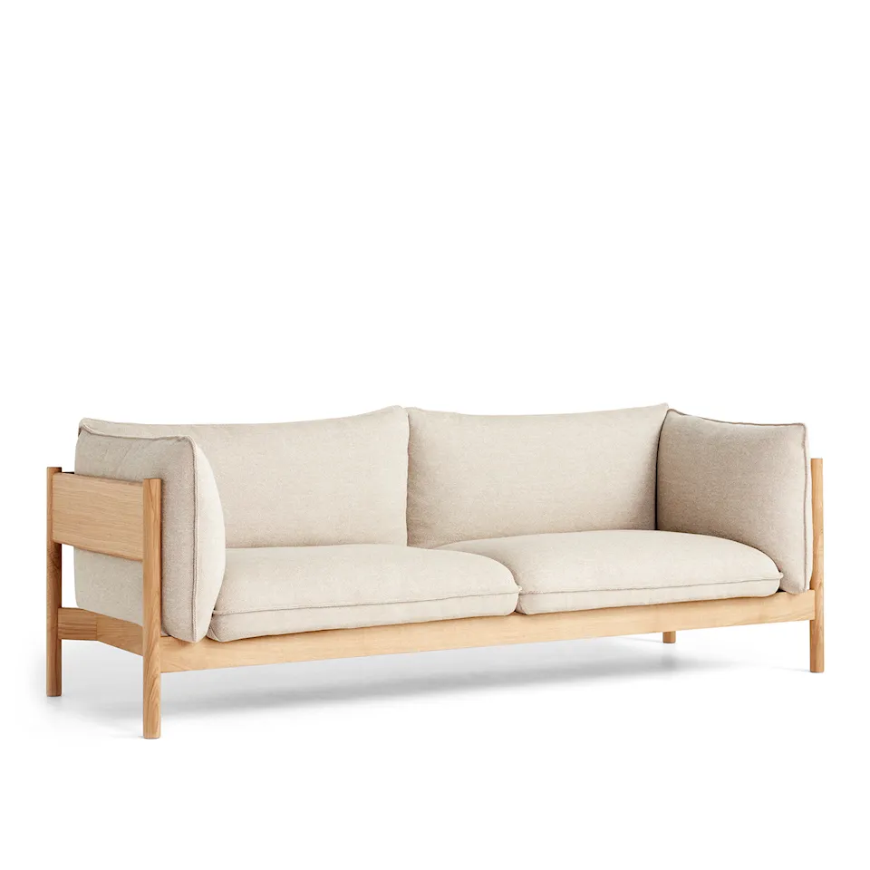 Arbour Eco 3-sitssoffa Oiled Waxed Oak