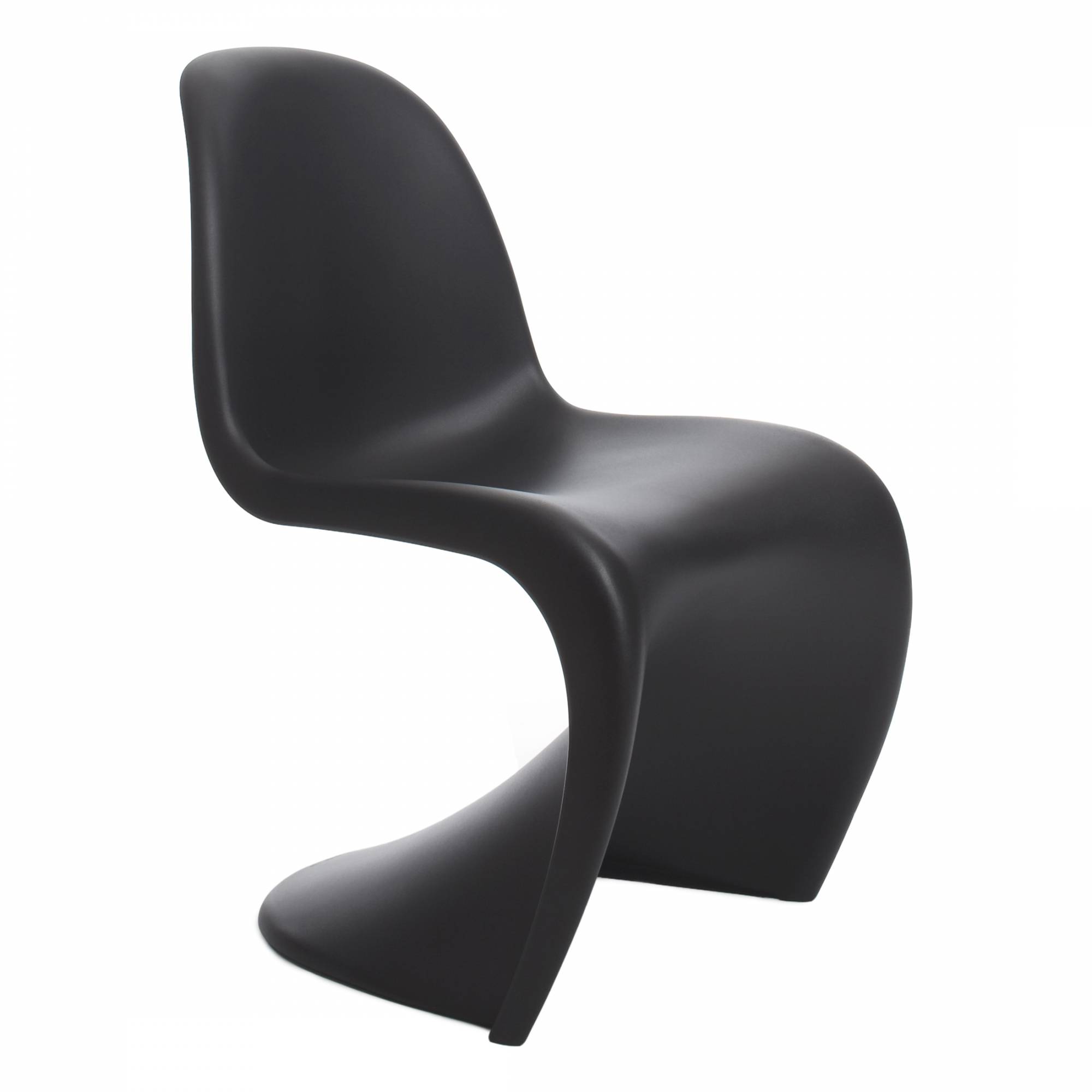 Vitra - Panton Chair Basic Dark - Matstolar - Verner Panton - Svart - Plast