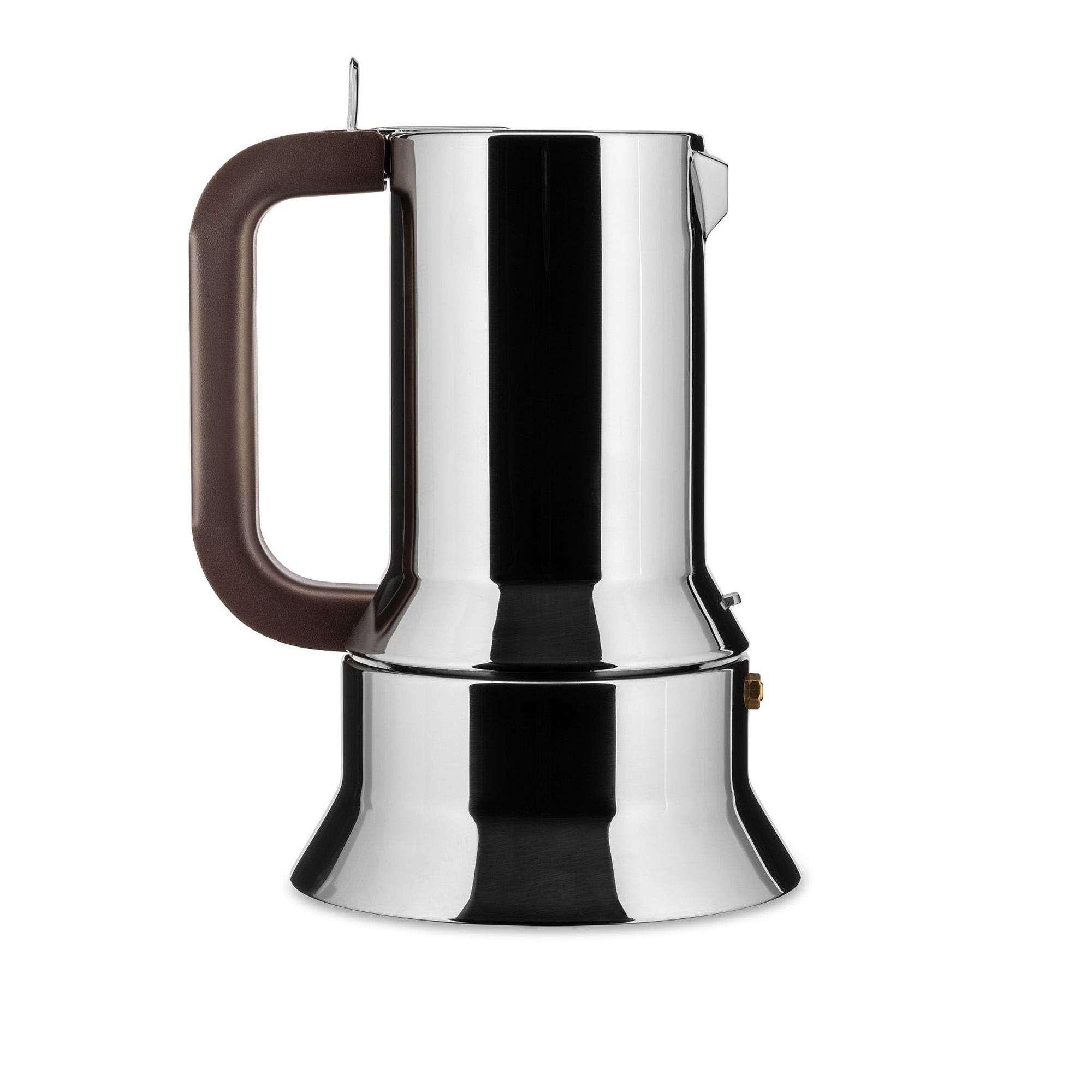 Alessi - ESPRESSO COFFEE MAKER 9090/M - Kaffemaskiner & kaffebryggere - Richard Sapper - Sølv - Metall
