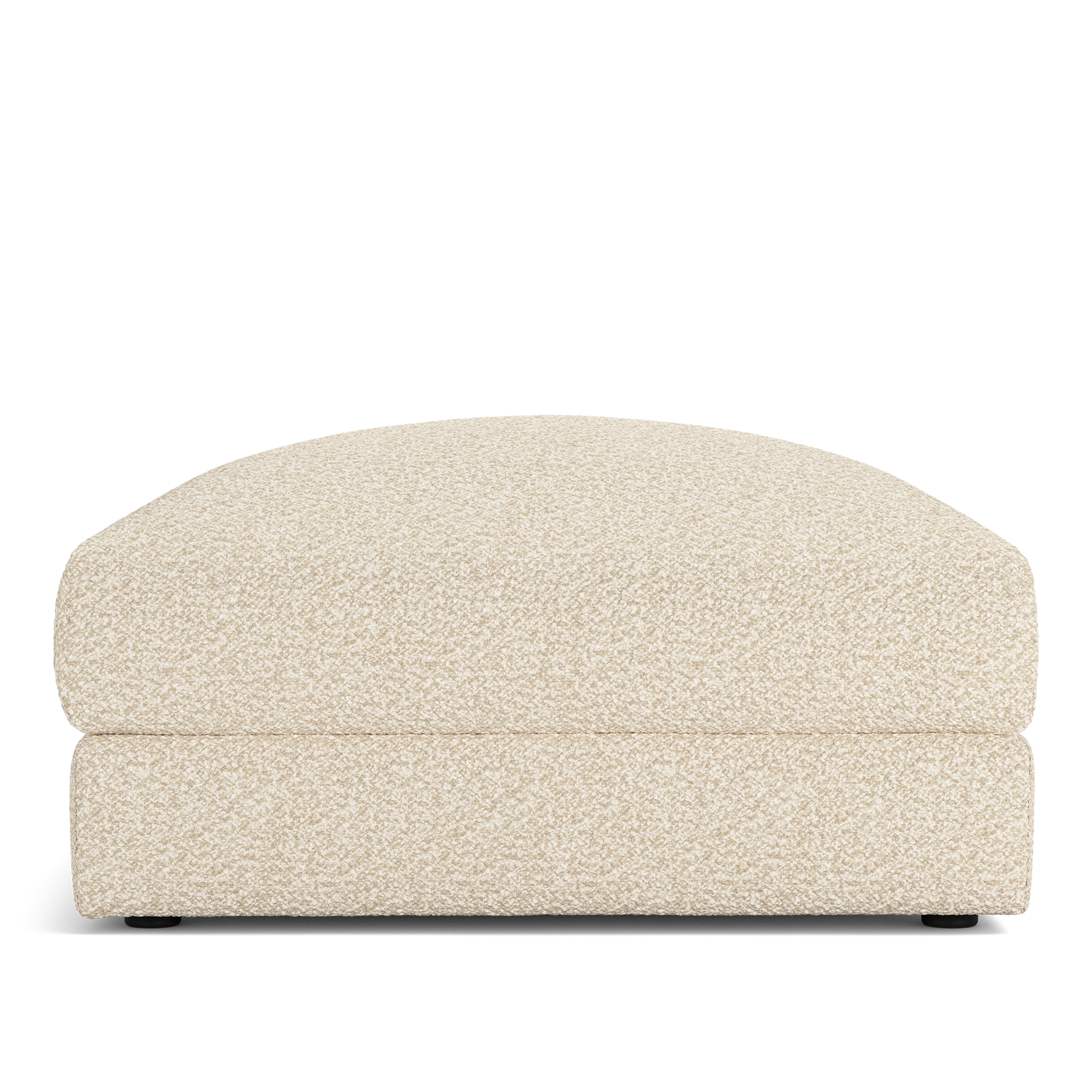 no ga - pavarotti ottoman vellus 04 fixed upholstery - fotpallar - dun/metall/trä/skum