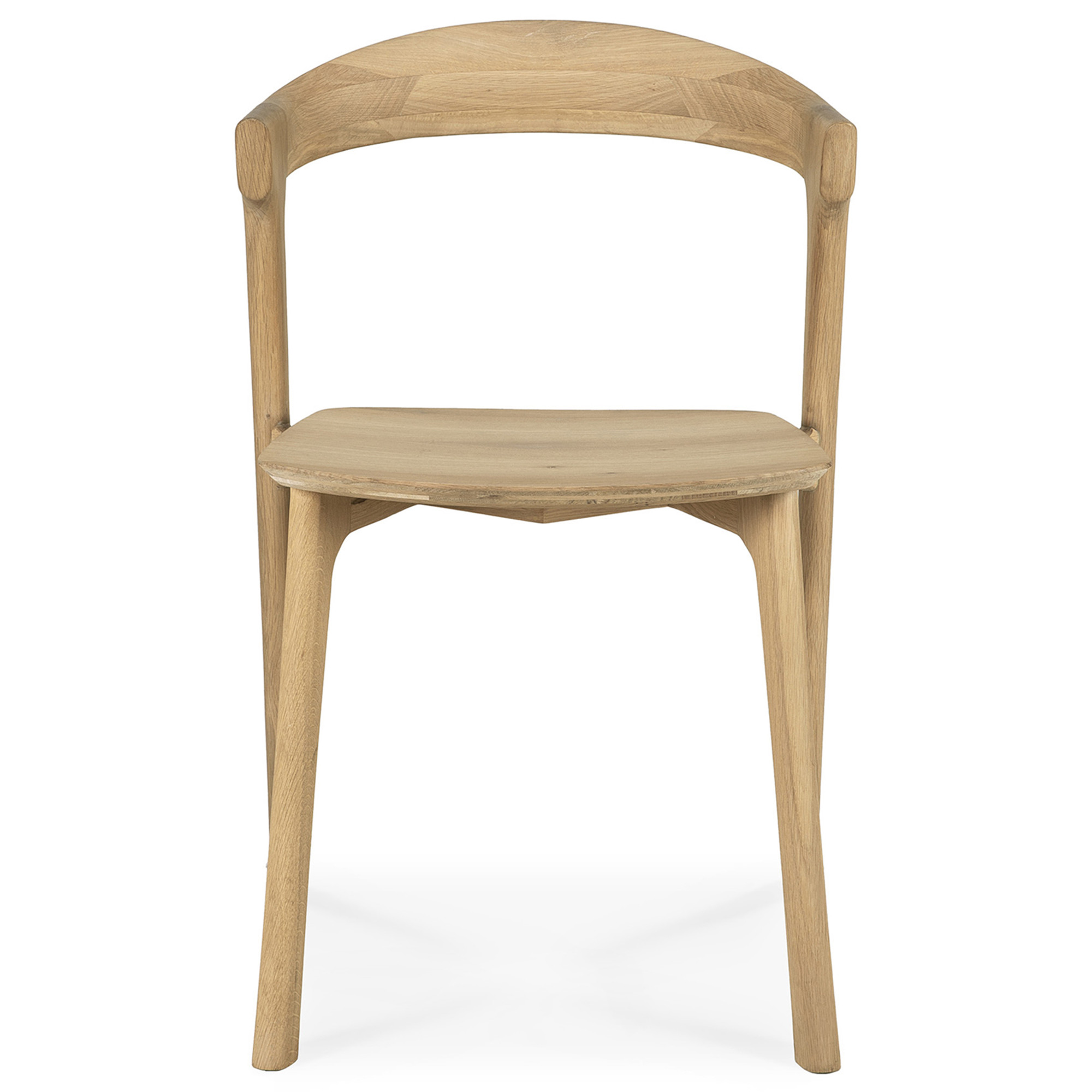 Ethnicraft - Bok Dining Chair Solid Varnished Oak - Matstolar - Alain Van Havre - Tr&auml;f&auml;rgad - Tr&auml;