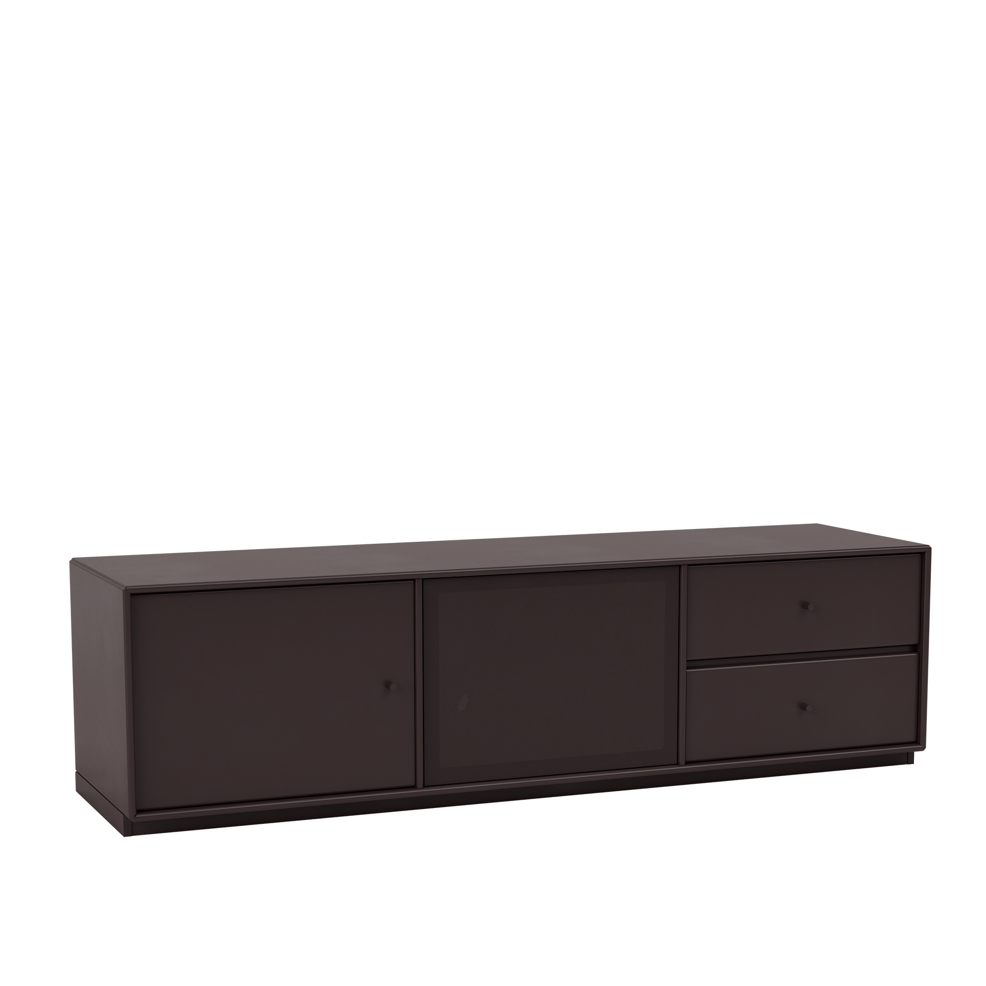 Montana - OCTAVE VI TV Bench, 06-Plinth3cm, 160 Balsamic - TV-bänkar - designer_peter_j_lassen - Brun - MDF