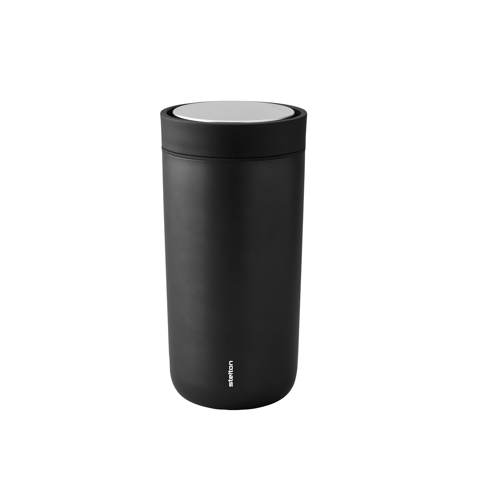 Stelton - To Go Click Termosmugg, Black Metallic - Termosar - Metall