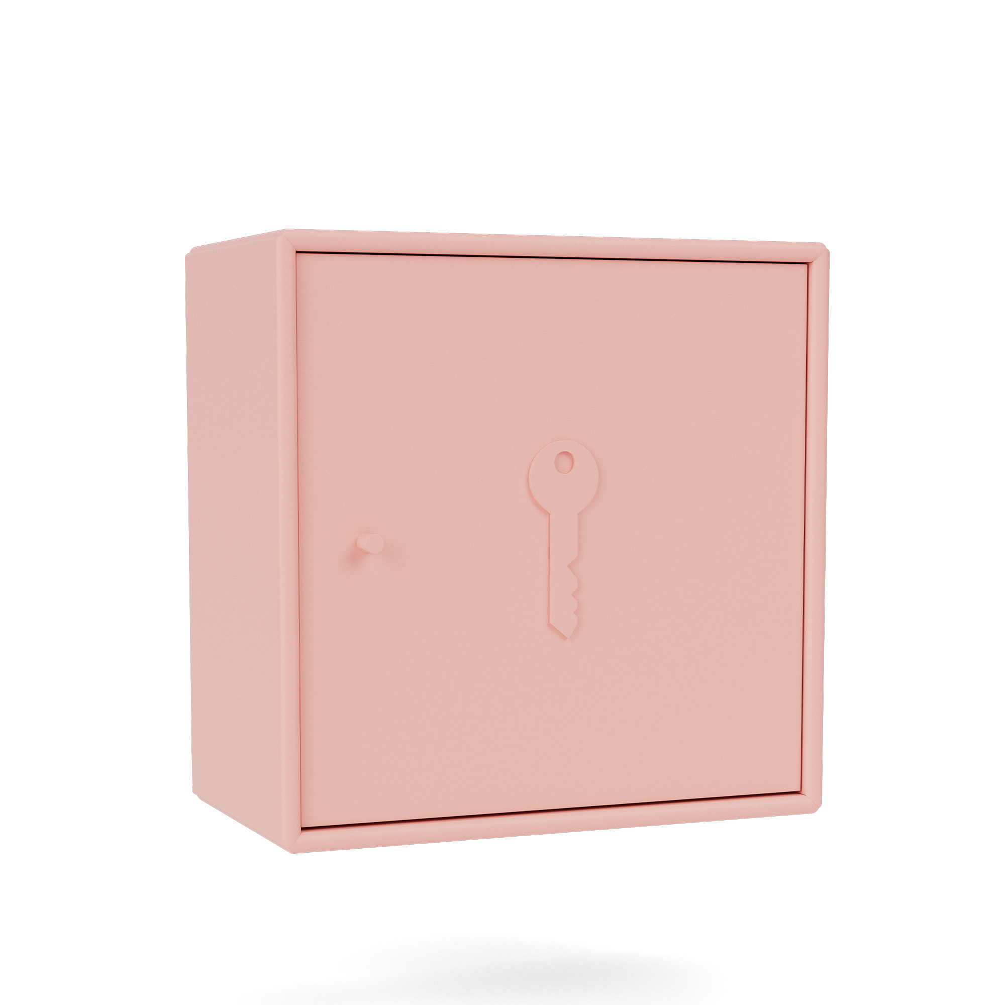 montana - unlock key cabinet 167-ruby 04 suspension rails - skåp och vitrinskåp - peter j. lassen - rosa - trä