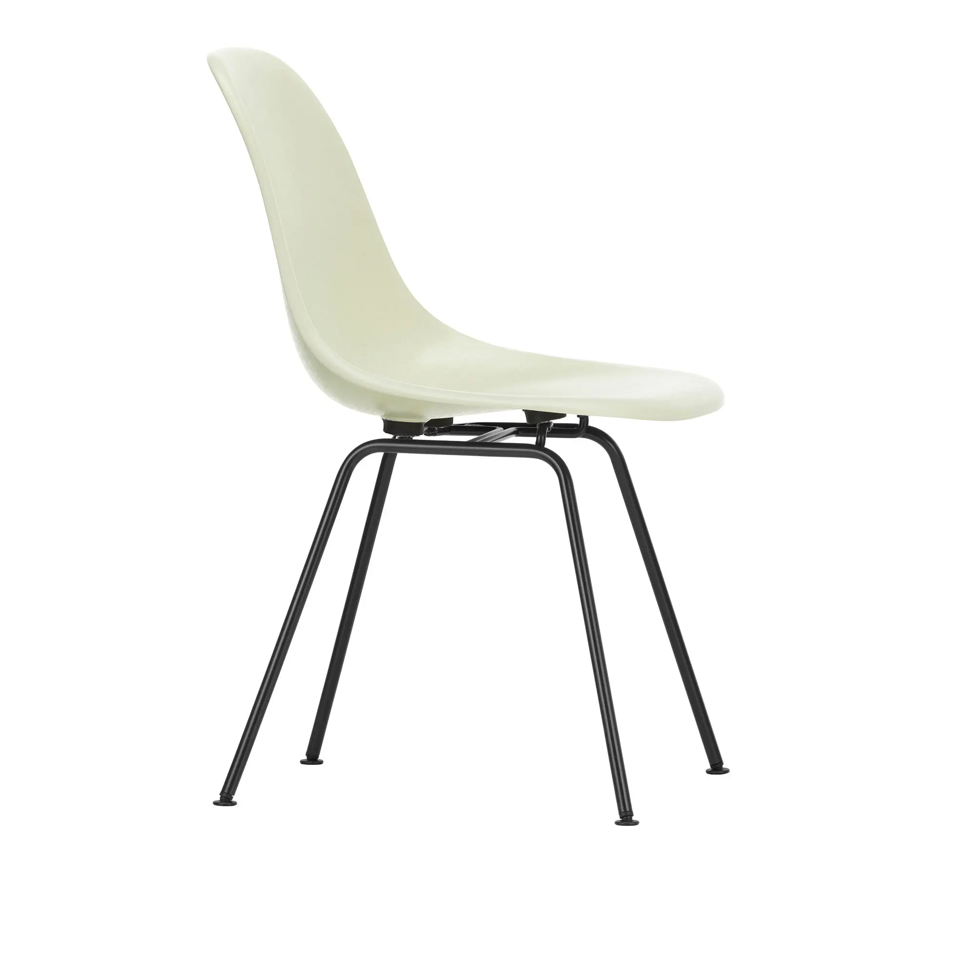 Eames Fiberglass Chair DSX stol Basic Dark