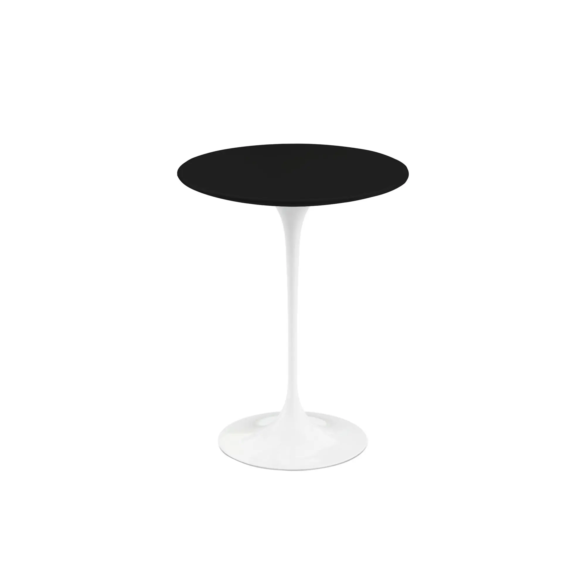 Saarinen Round sidobord Ø 41 cm White