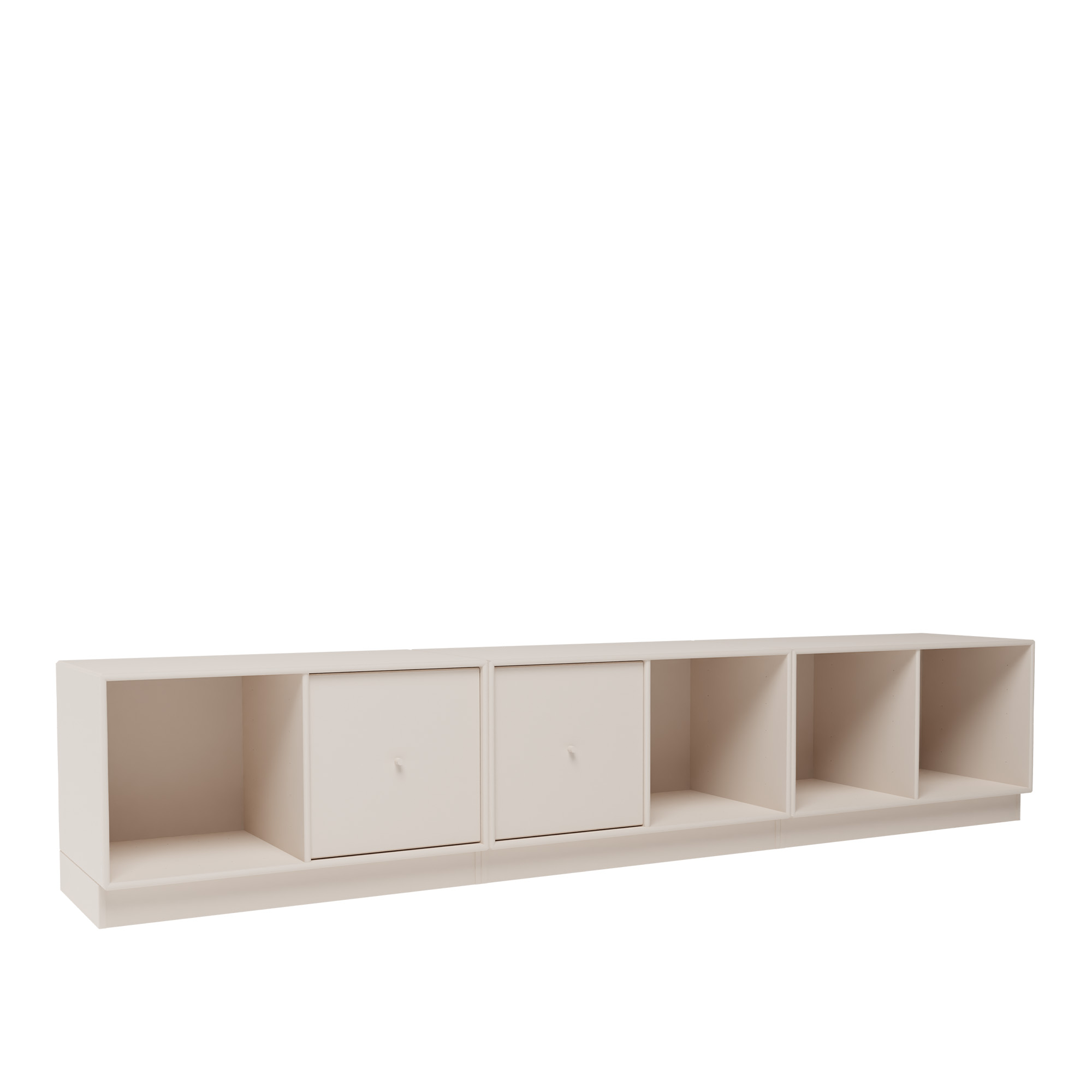 Montana - Rest III Bench 168-Clay 07 Plinth 7 cm - Skåp och vitrinskåp - Peter J. Lassen - Beige - Trä | Möbler - Förvaring Och Hyllor - Skåp Och Vitrinskåp | Möbelexperten