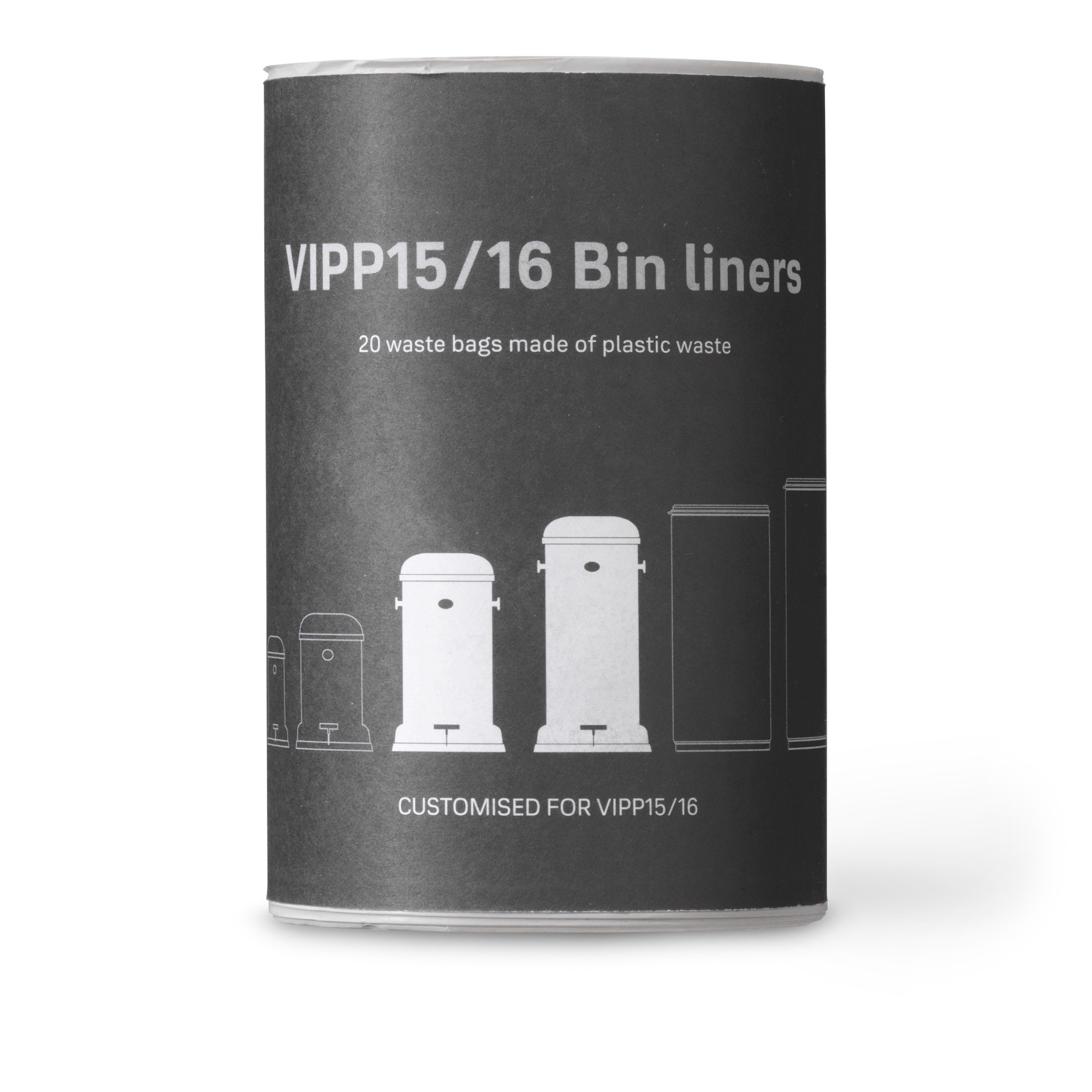 Vipp - Vipp15/16 återvunna sopsäckar - Städartiklar | Kök - Disk Och Städ - Städartiklar | Möbelexperten