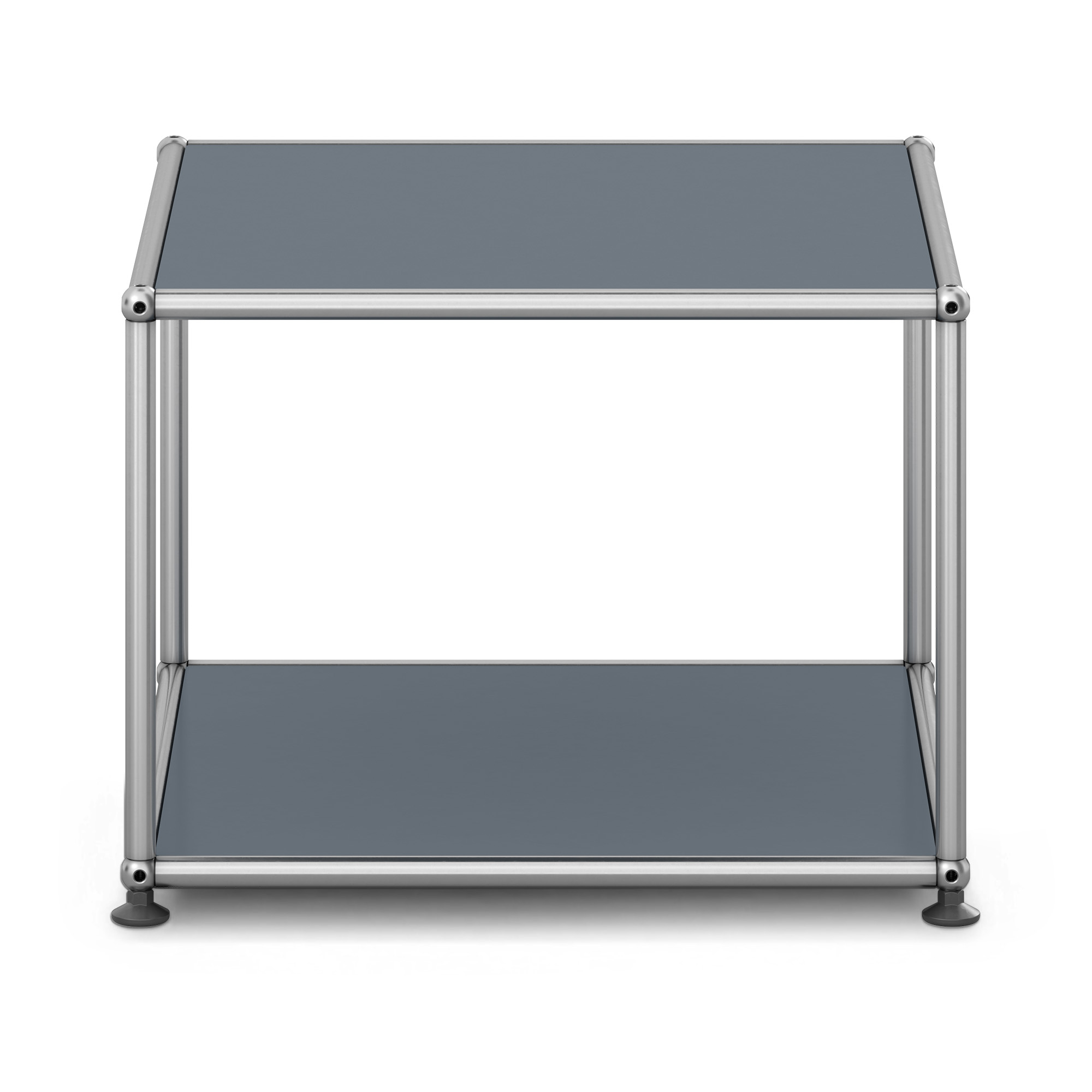 USM - USM Haller M22 32 USM Mid Grey - Sidobord - Fritz Haller & Paul Schärer - Grå - Metall | Möbler - Bord - Sidobord | Möbelexperten