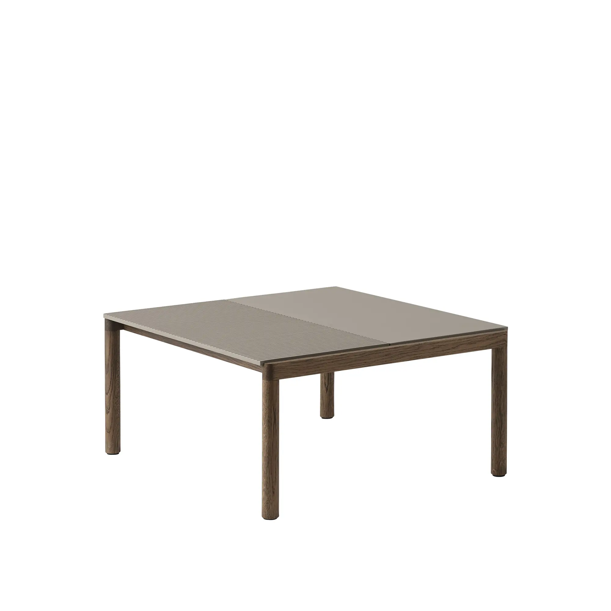 Couple Coffee Table 1 Plain 1 Wavy 80 x 84 x 40