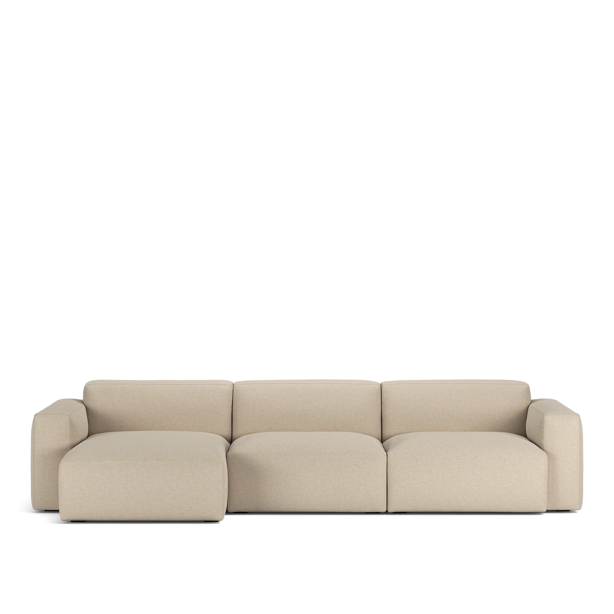 NOGA - Brick 3-Seater Chaise Lounge Left Lario 107 Removable Upholstery - Soffor