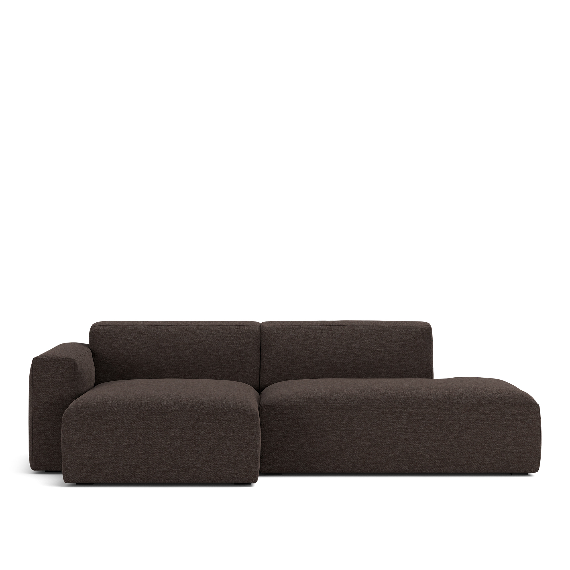 NOGA - Brick 2-Seater Chaise Lounge Open End Right Lario 120 Removable Upholstery - Soffor