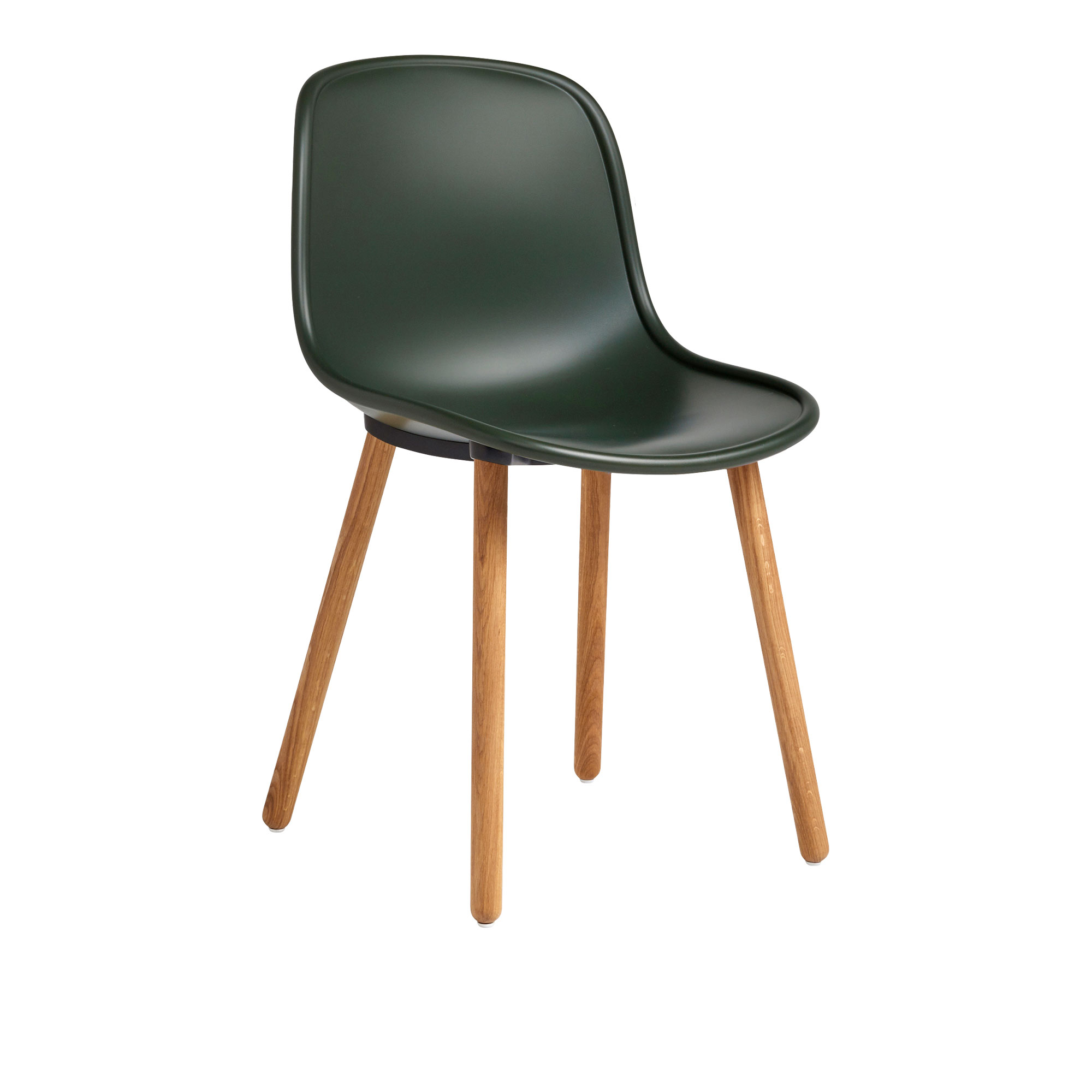 HAY - Neu 12 - Oiled Oak - Green - Matstolar - Grön - Trä/Plast