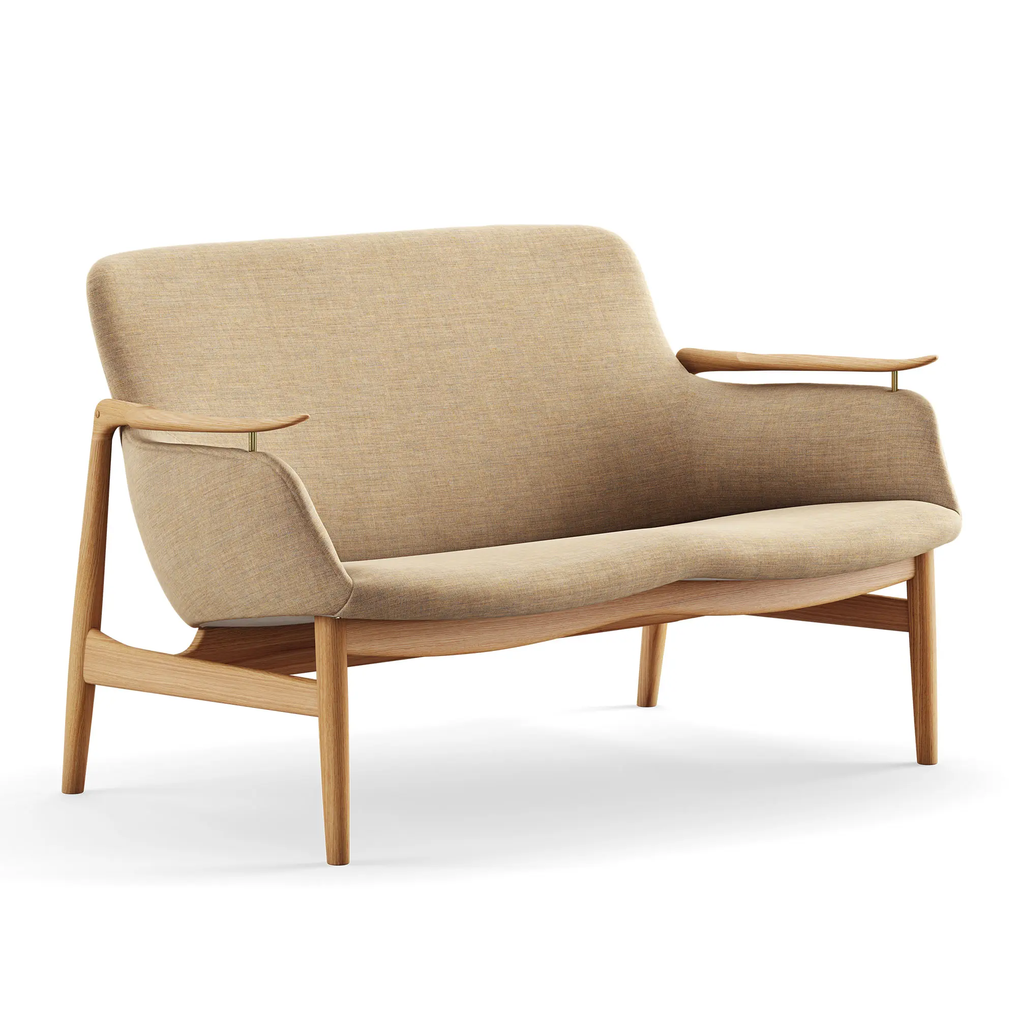 53 soffa Dark oiled oak