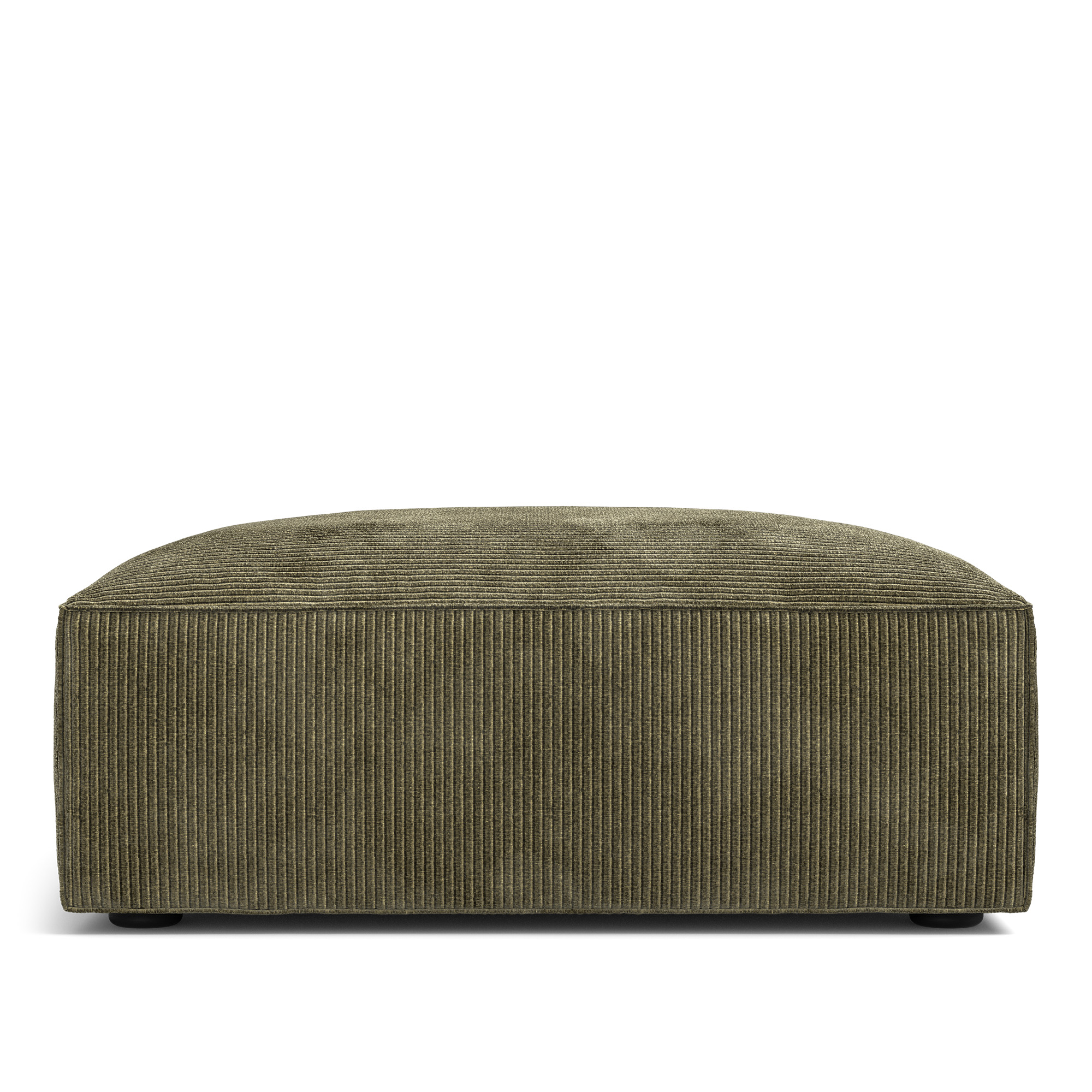 A Huseby - Famn Ottoman Racer Jungle - Fotpallar - Grön - Textilmaterial