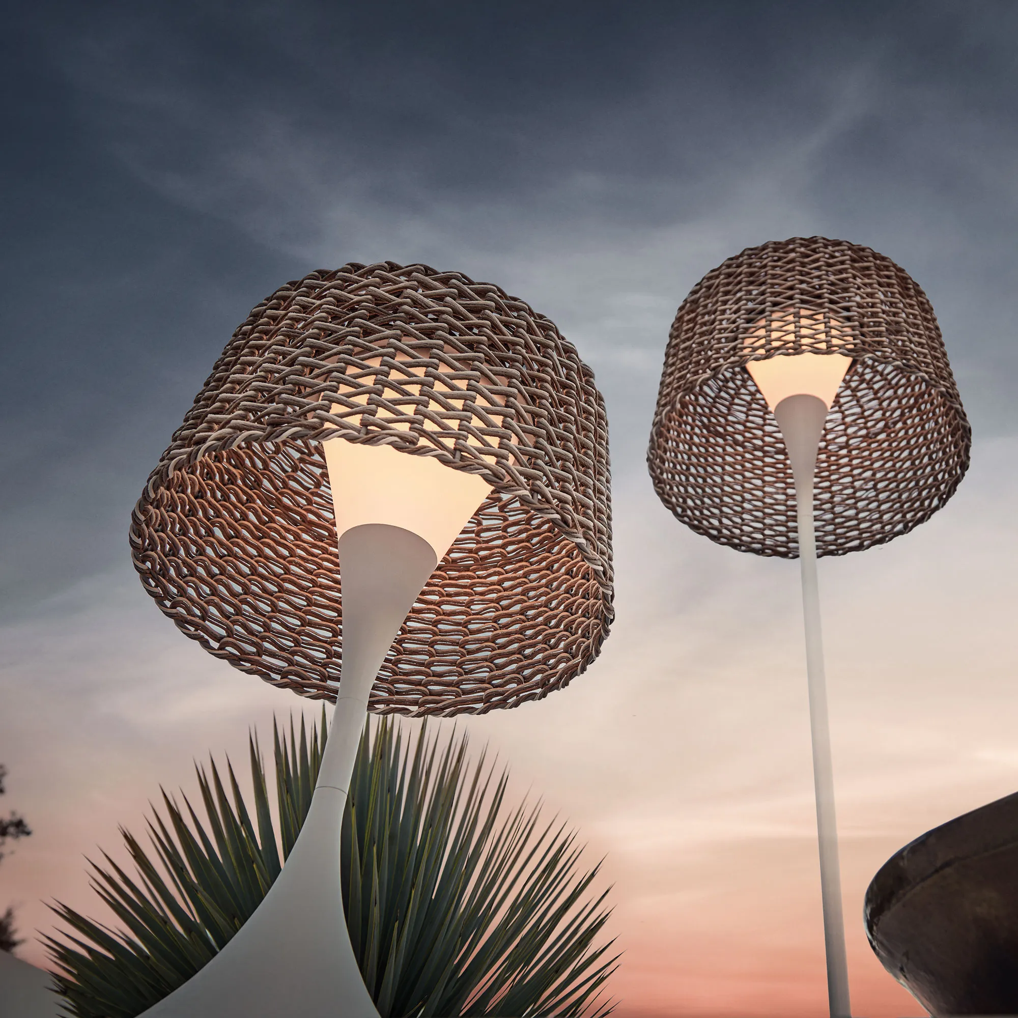 Ambient Mesh Lantern Tall