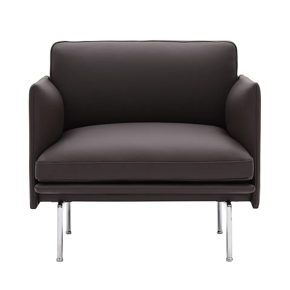 Outline Studio Chair / Polished Aluminium Base