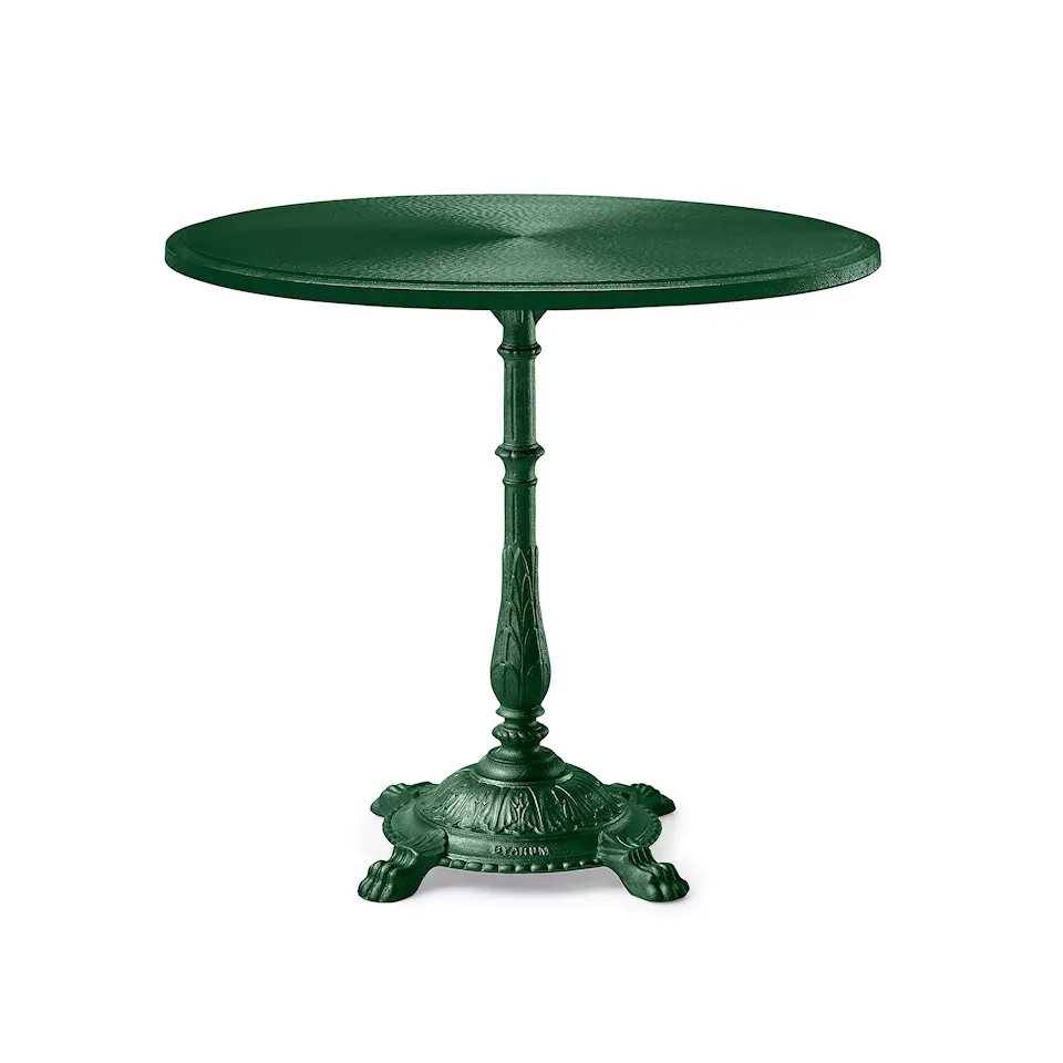 Classic Cafébord Grönlackerad Aluminium
