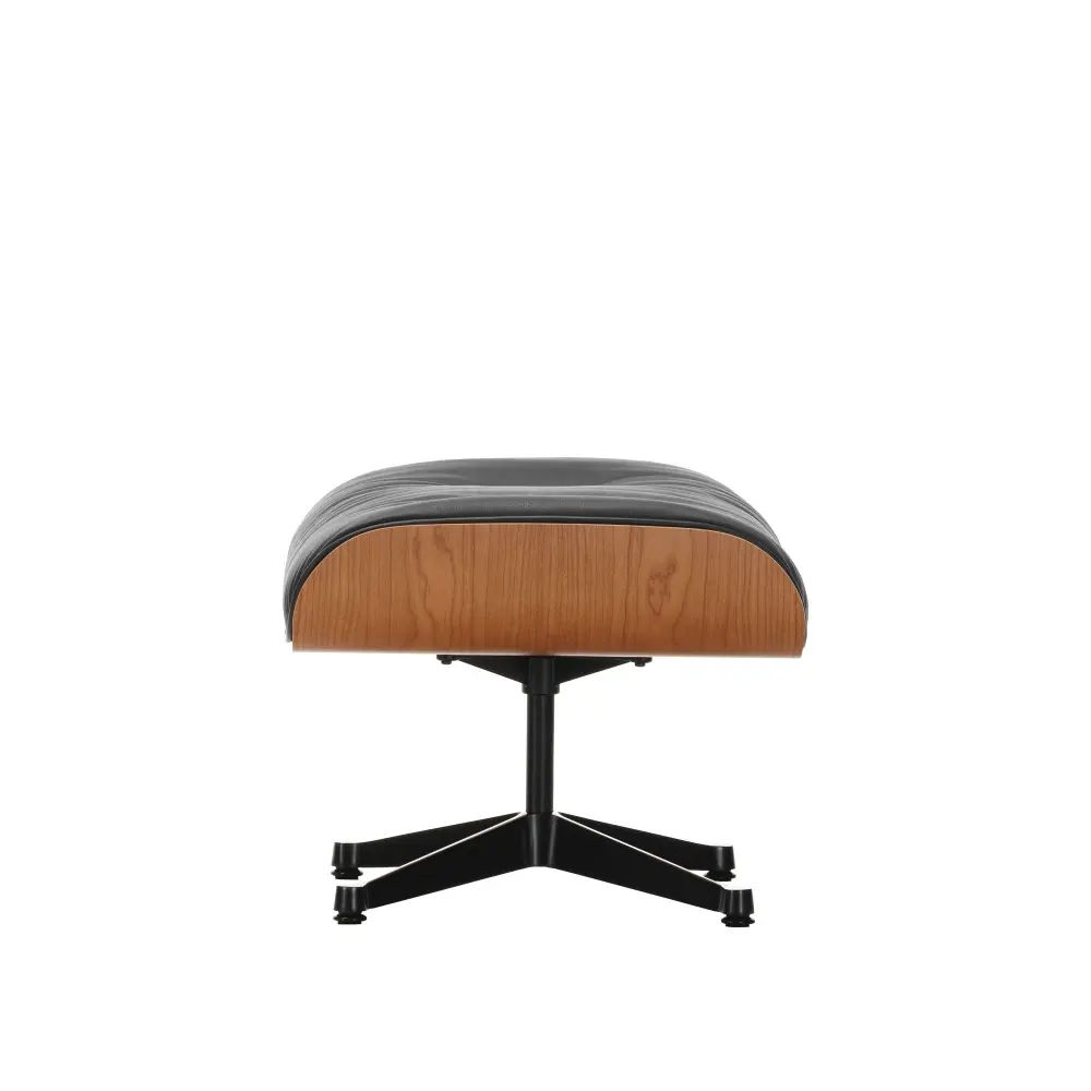 Lounge fotskammel Cherry Polished/Black