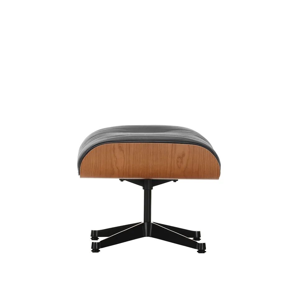Lounge fotskammel Cherry Polished/Black