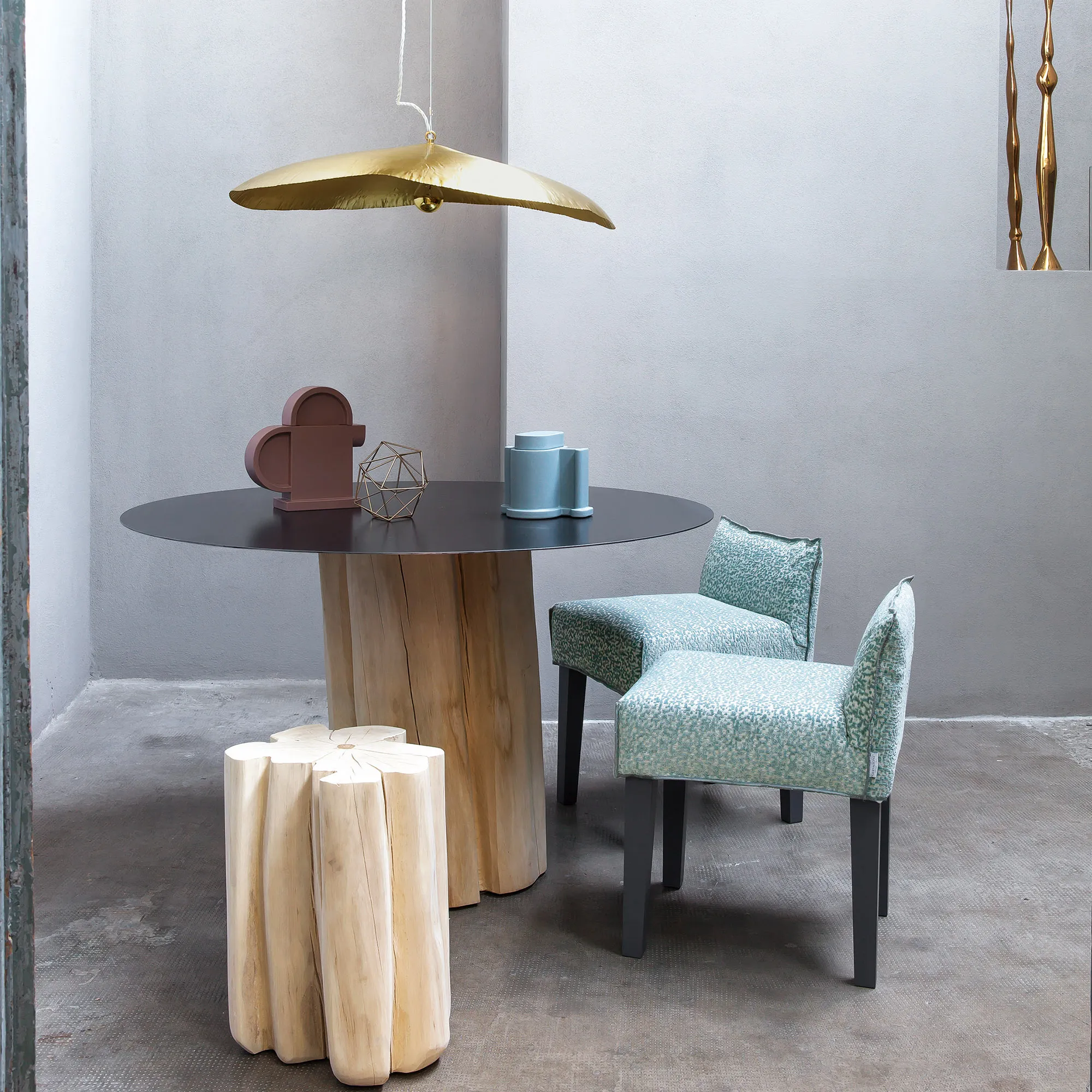 Brick Side Table