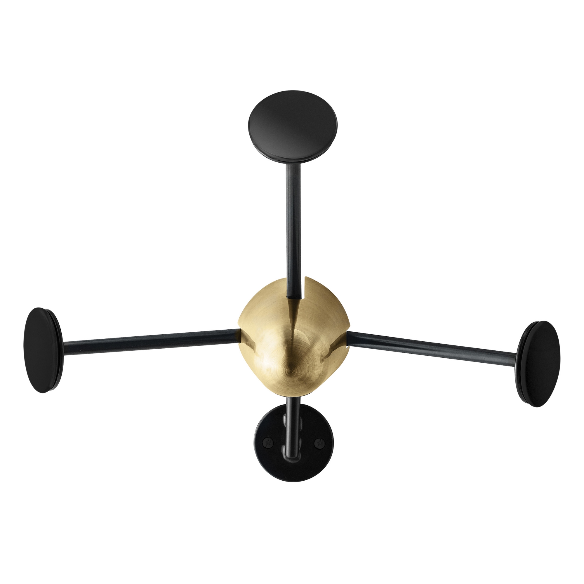 Gubi - Matégot Coat Rack Svart - Klädhängare & galgar - Mathieu Matégot - Svart