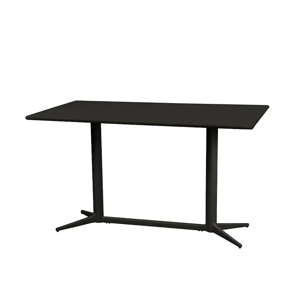 Drop cafébord 130x75 Lava Grey