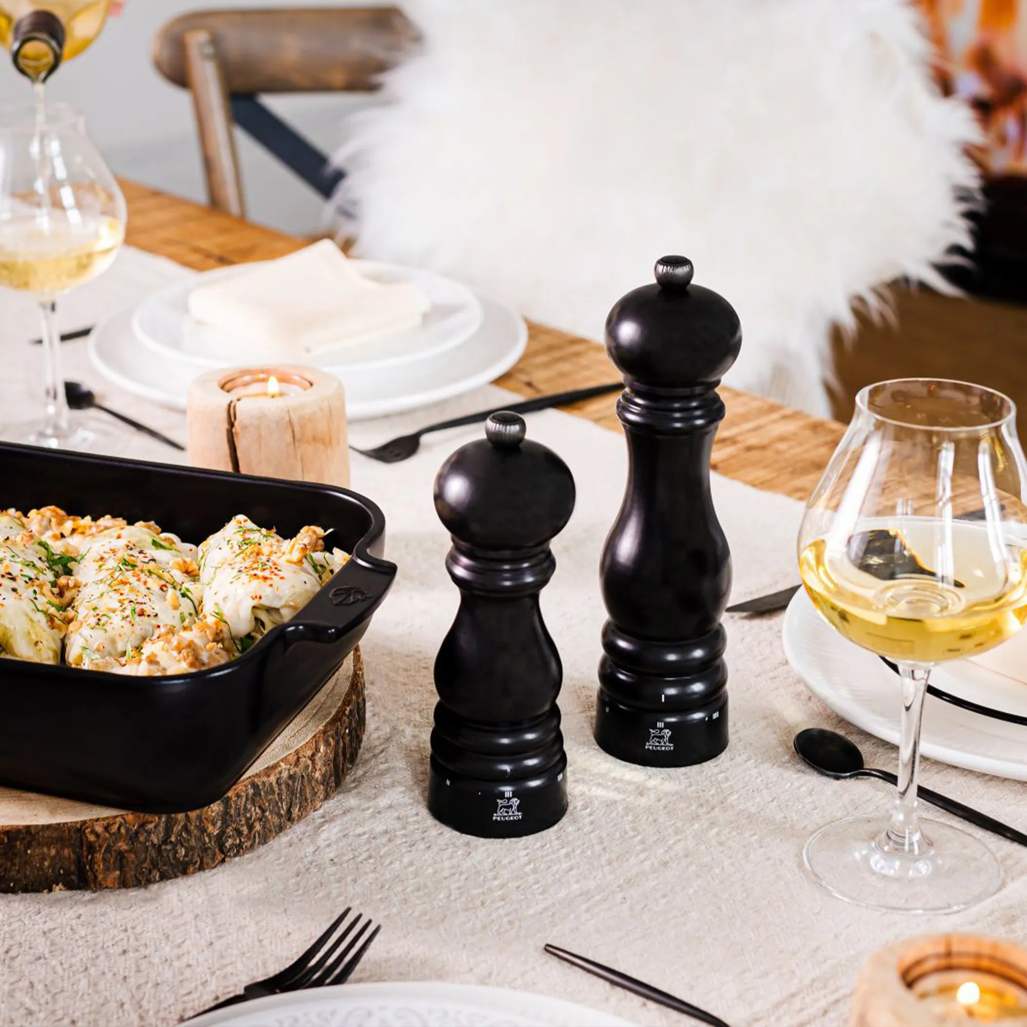 Paris U'Select Pepper Mill Satin Black - 22 cm