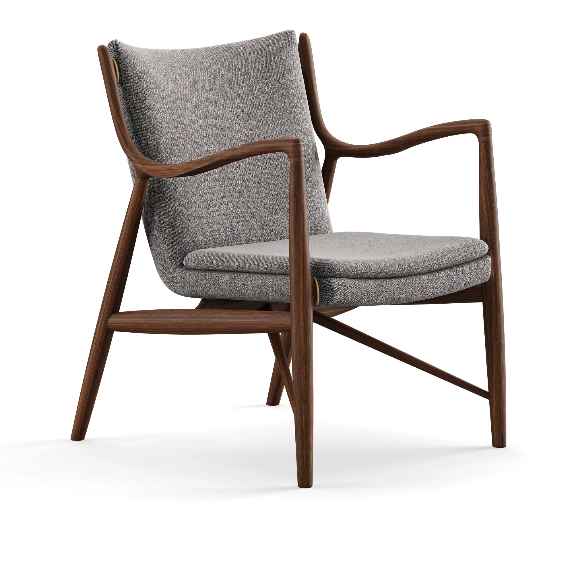 45 fåtölj Walnut