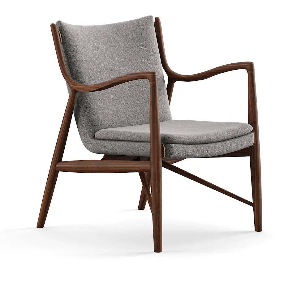 45 fåtölj Walnut