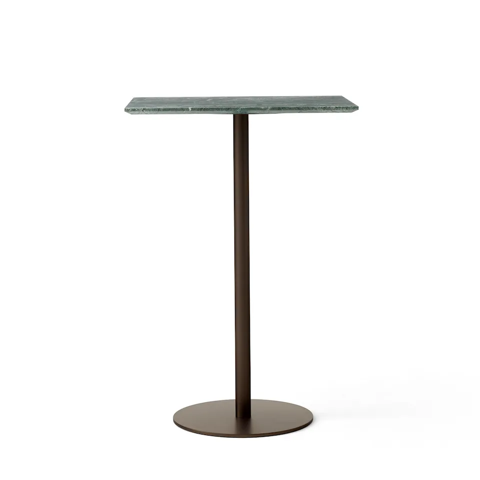 In Between Bar Table SK21 Marble Verde Guatemala Top