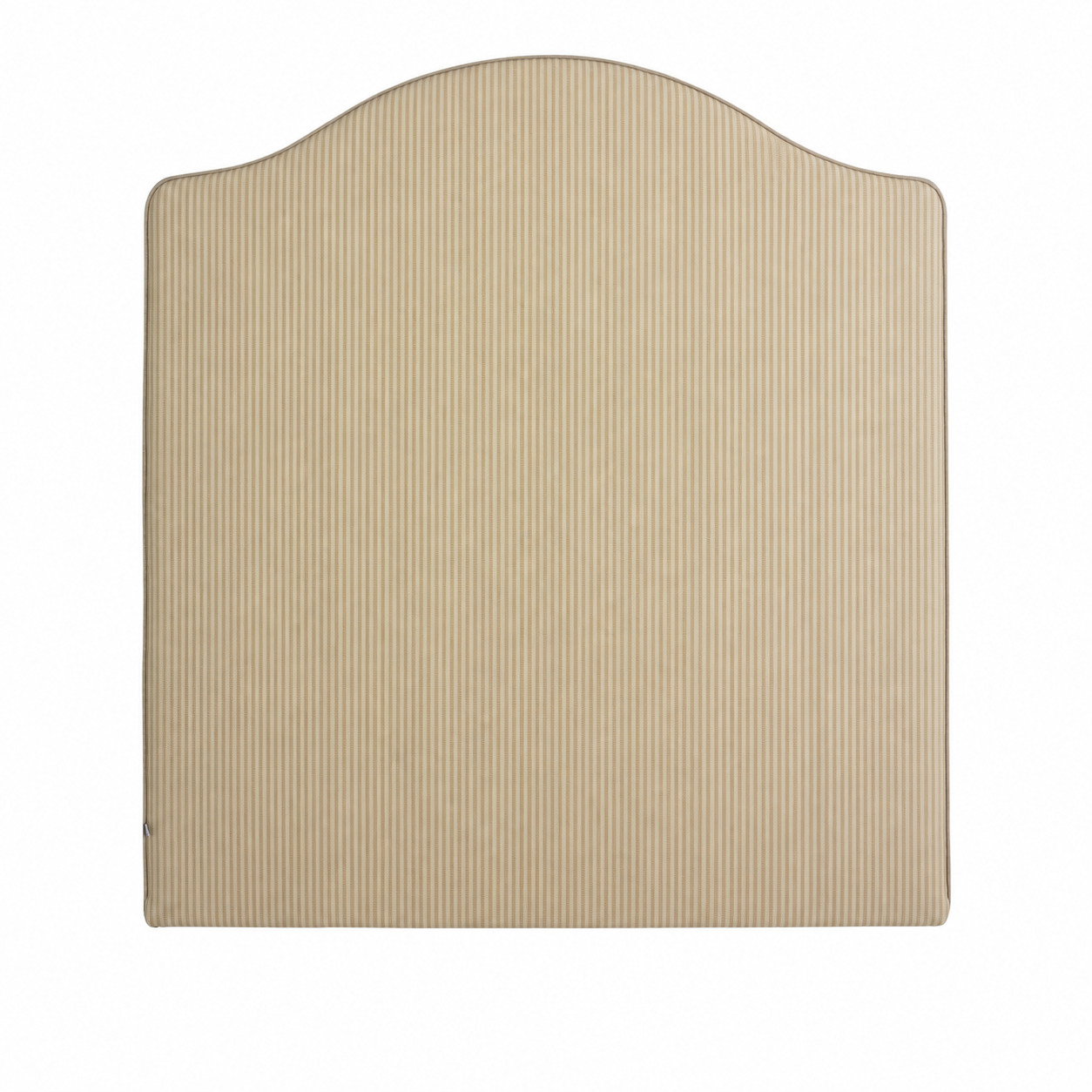 Mille Notti - Carlita Headboard Laura with Piping Stripe Beige 160x120 - Sänggavlar | Möbler - Sängar Och Tillbehör - Sänggavlar | Möbelexperten
