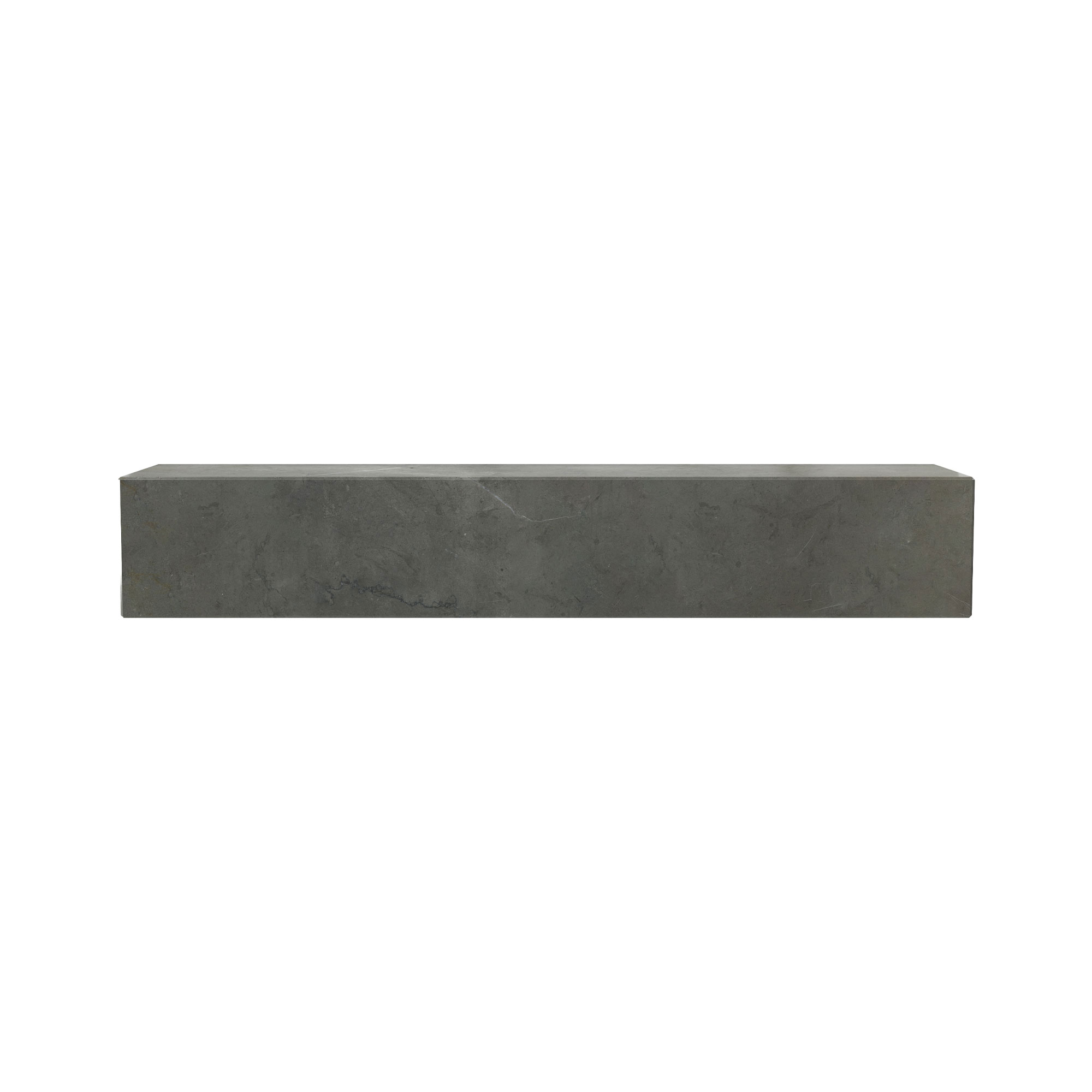 Audo Copenhagen - Plinth Hylle Brown Grey Kendzo Marble