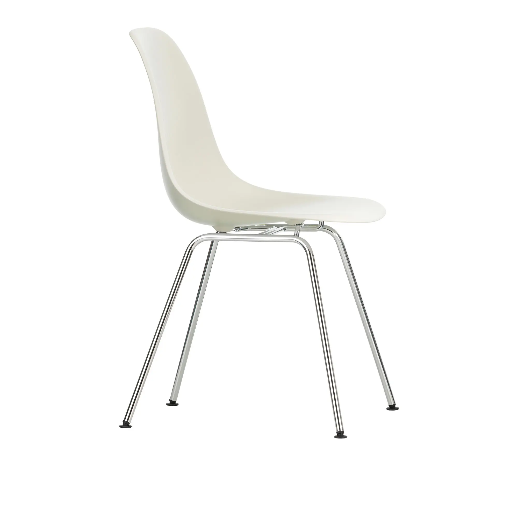 Eames RE Plastic Chair DSX stol Chrome