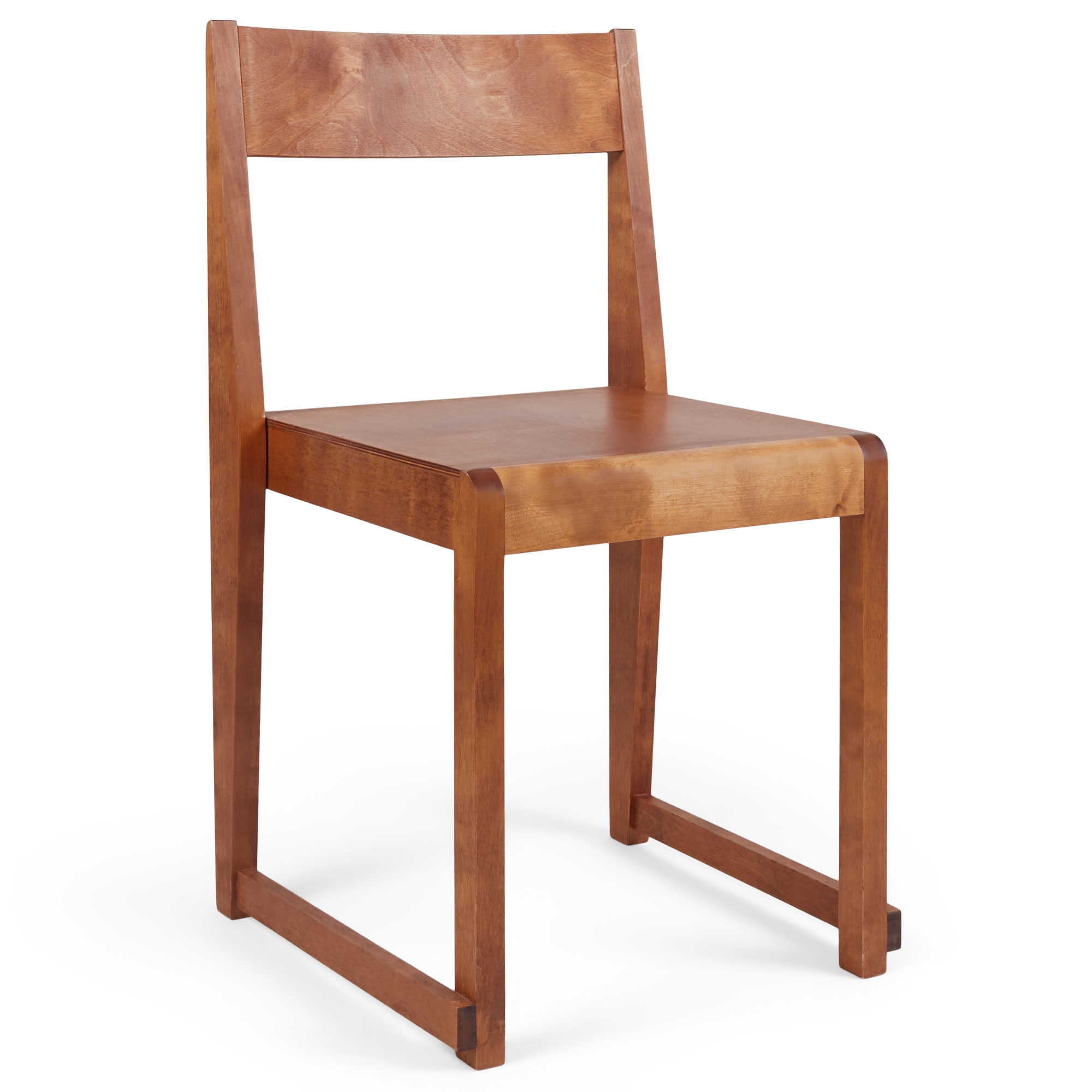 Frama - Chair 01 Warm Brown - Matstolar - Tr&auml;