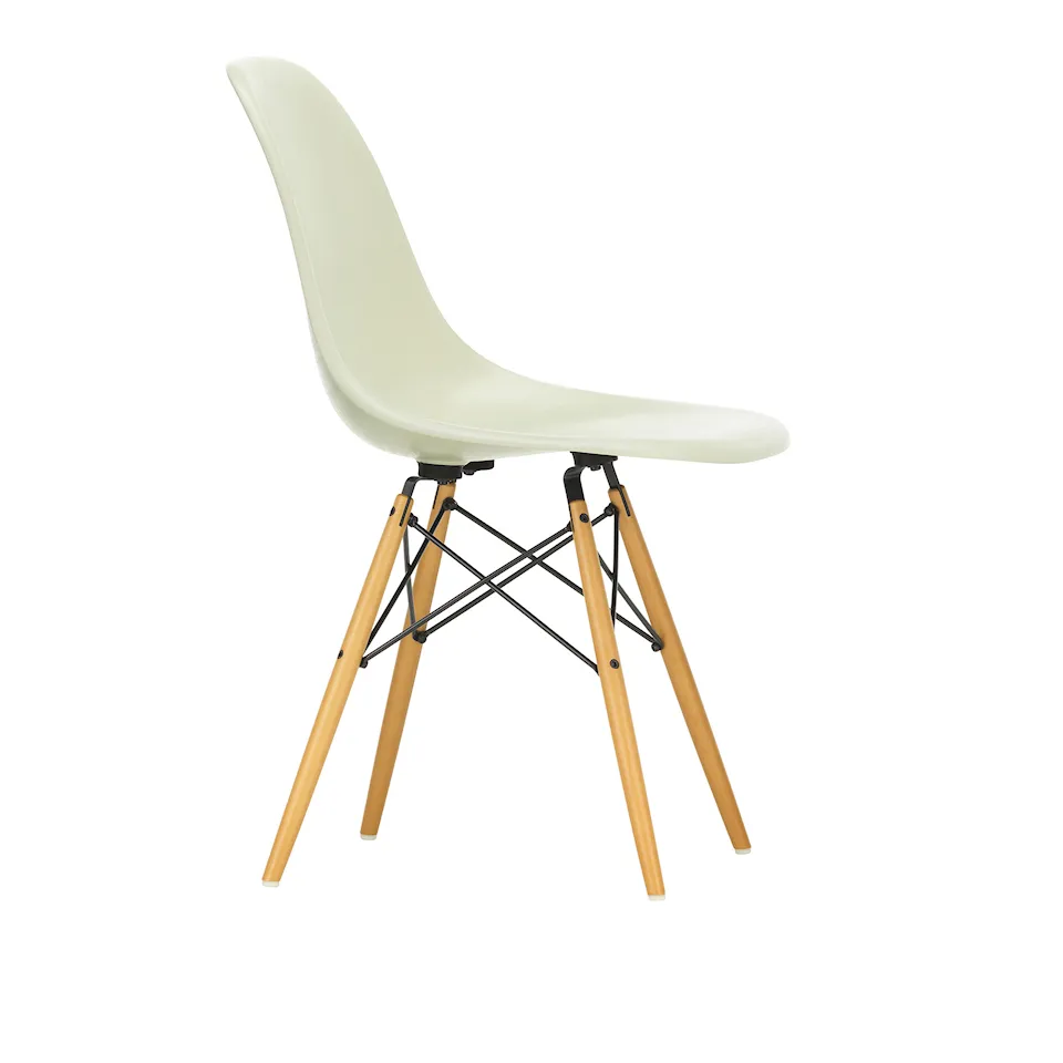 Eames Fiberglass Chair DSW stol Golden Maple