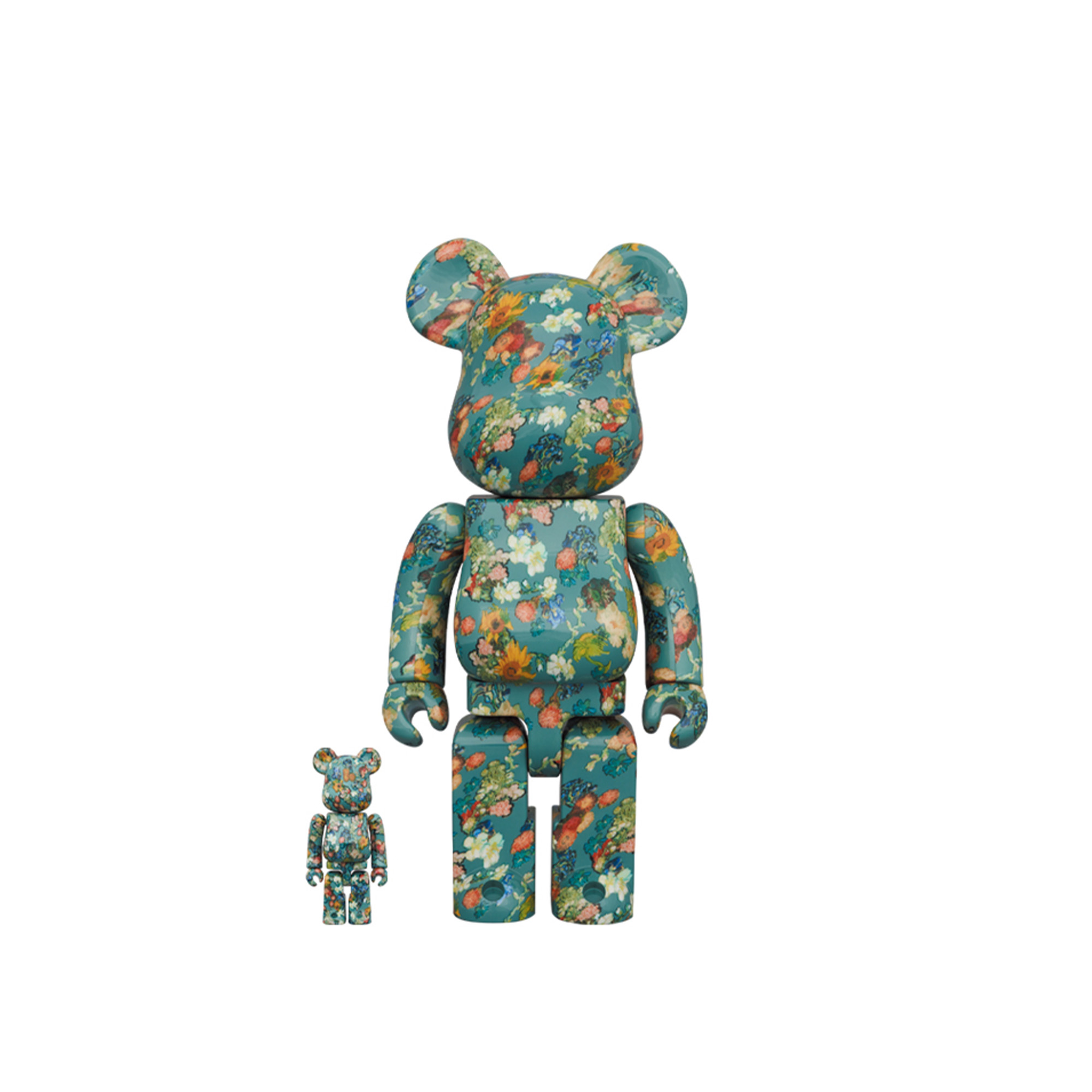 Medicom Toy - Be@rbrick 50th Anniversary Of the Van Gogh Museum 100% & 400% - Prydnadsföremål - Flerfärgad